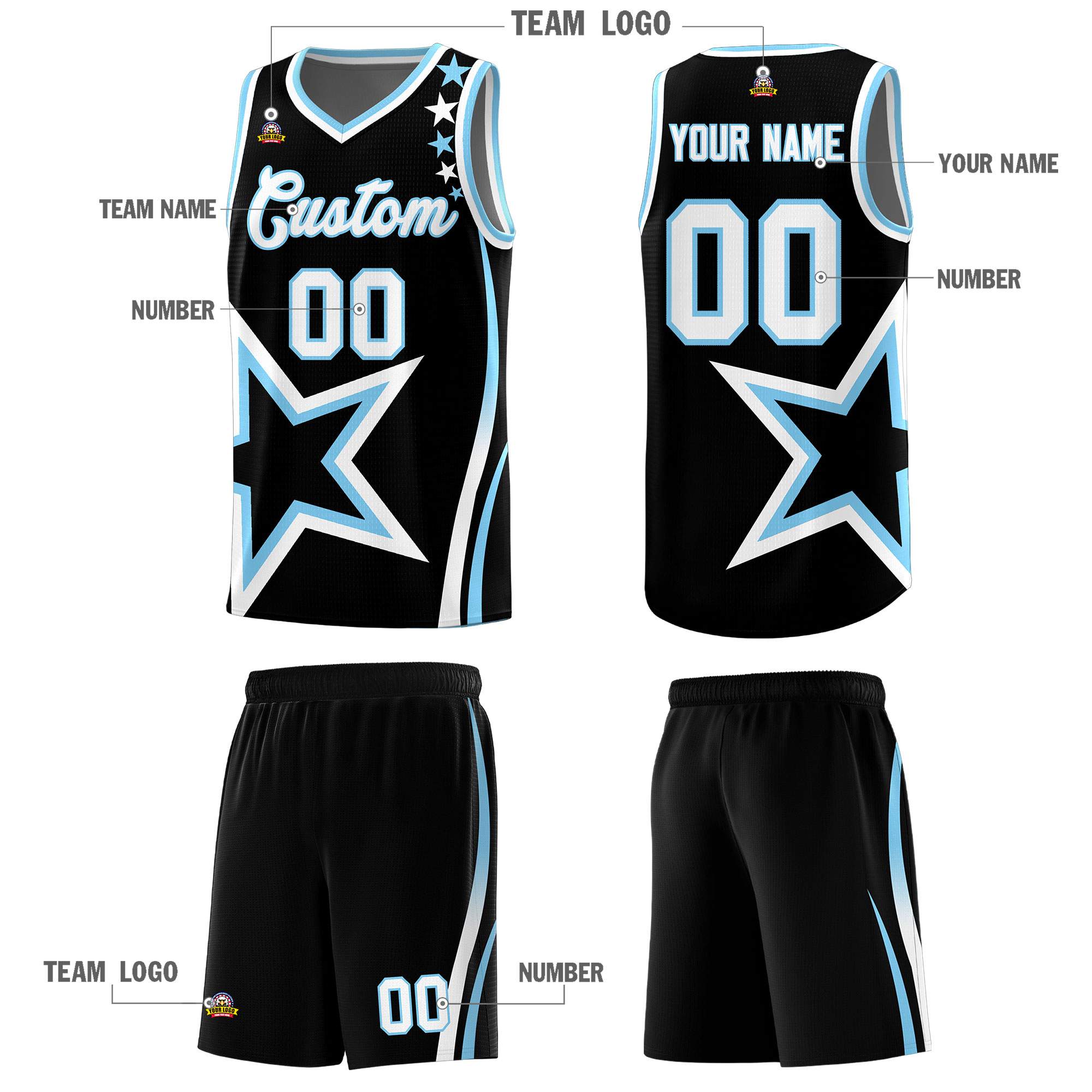 Custom Neon Green Navy-White Side Two-Tone Classic Sports Uniform Basketball Jersey |KXKSHOP