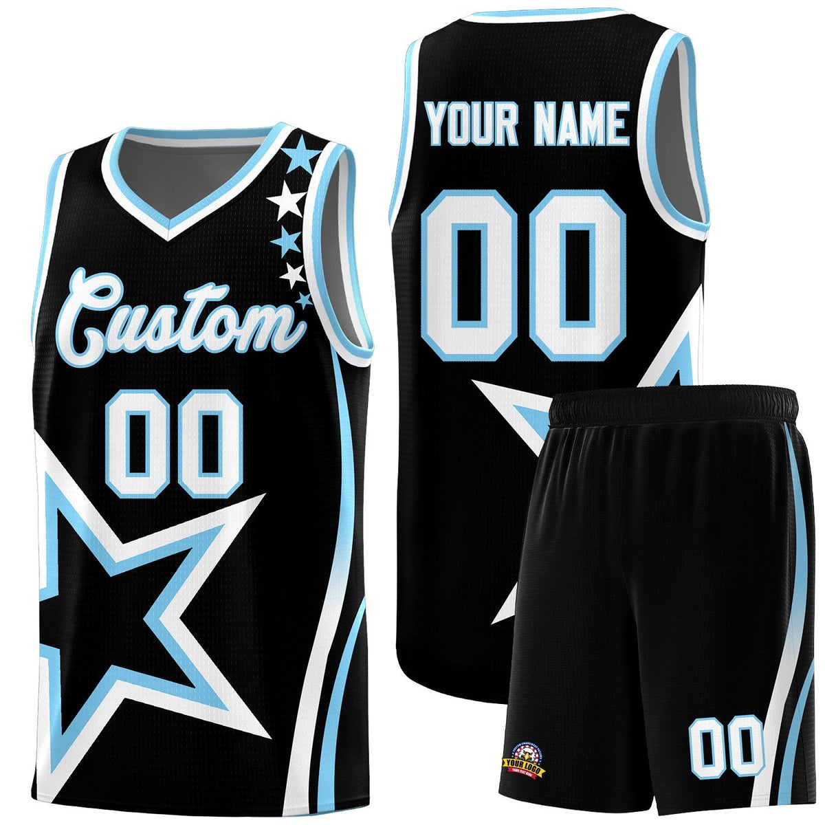 Custom Neon Green Navy-White Side Two-Tone Classic Sports Uniform Basketball Jersey |KXKSHOP