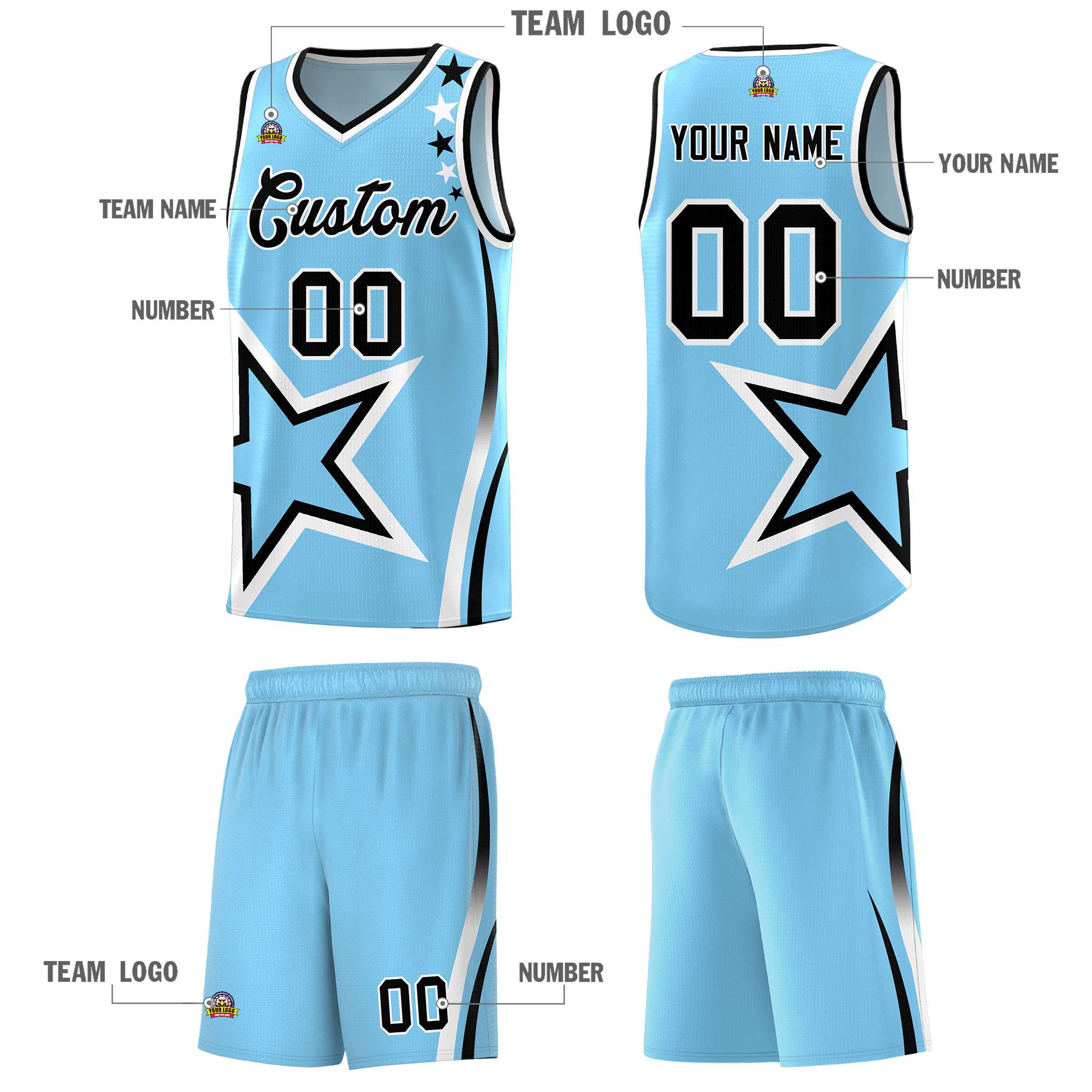 Custom Neon Green Navy-White Side Two-Tone Classic Sports Uniform Basketball Jersey |KXKSHOP