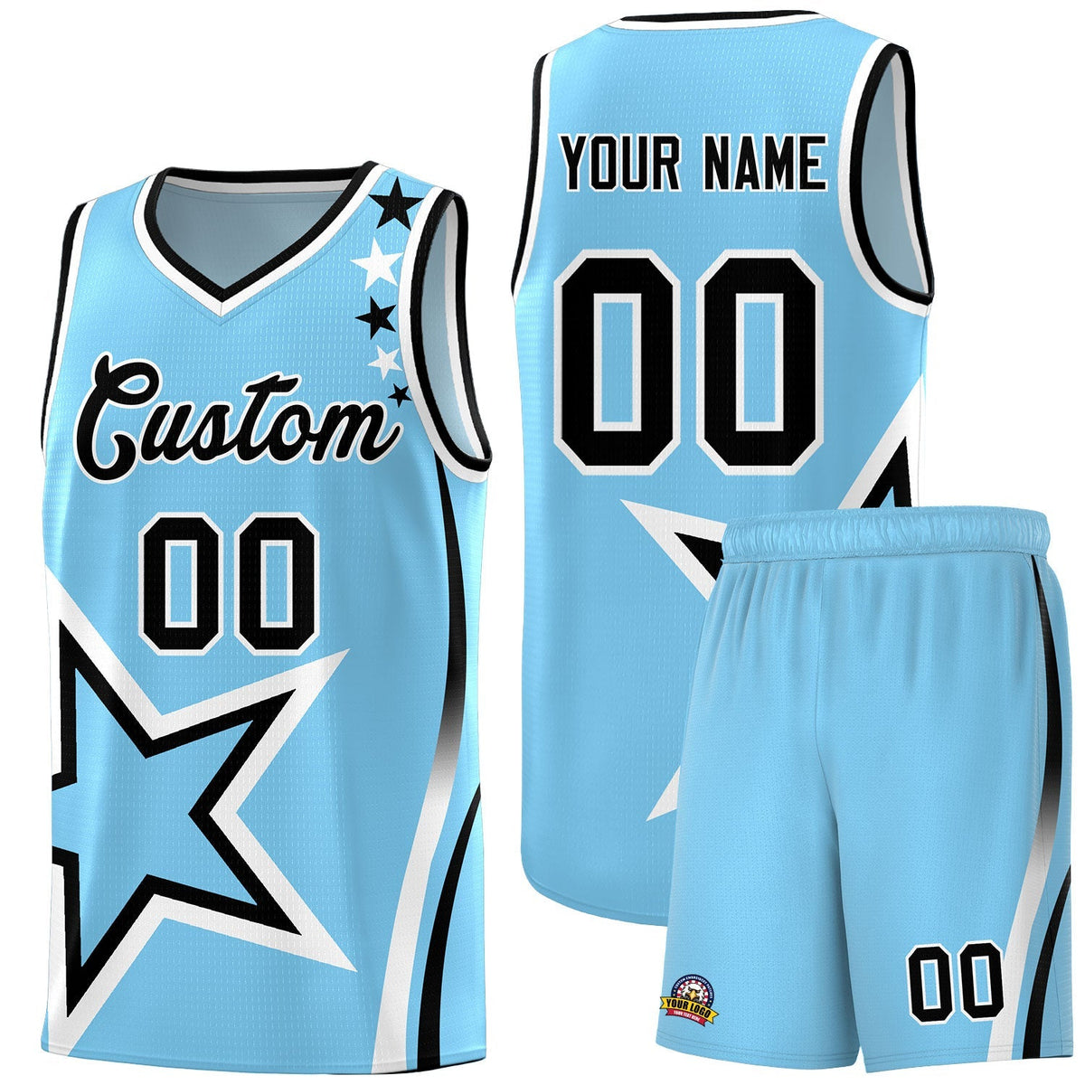 Custom Neon Green Navy-White Side Two-Tone Classic Sports Uniform Basketball Jersey |KXKSHOP