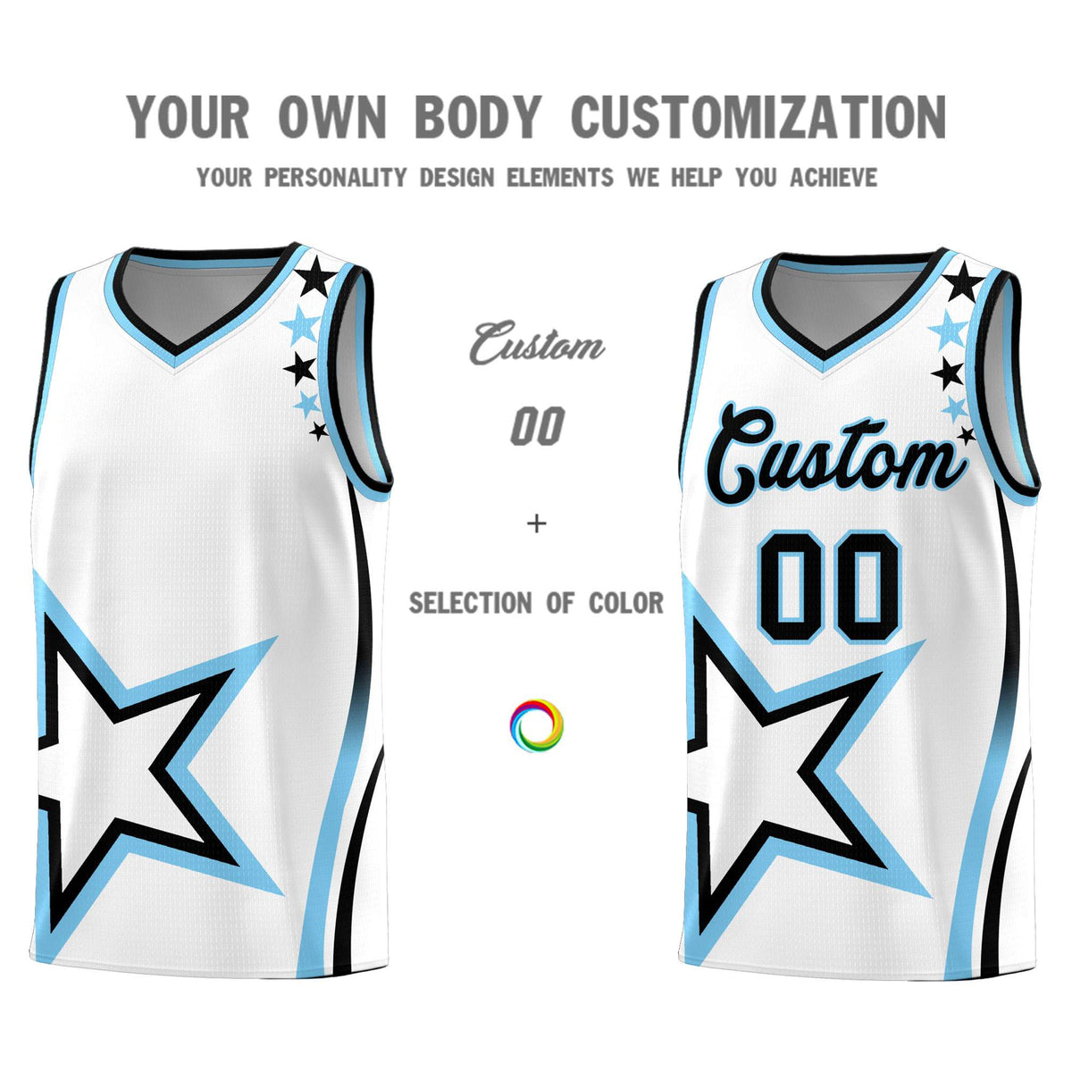 Custom Neon Green Navy-White Side Two-Tone Classic Sports Uniform Basketball Jersey |KXKSHOP