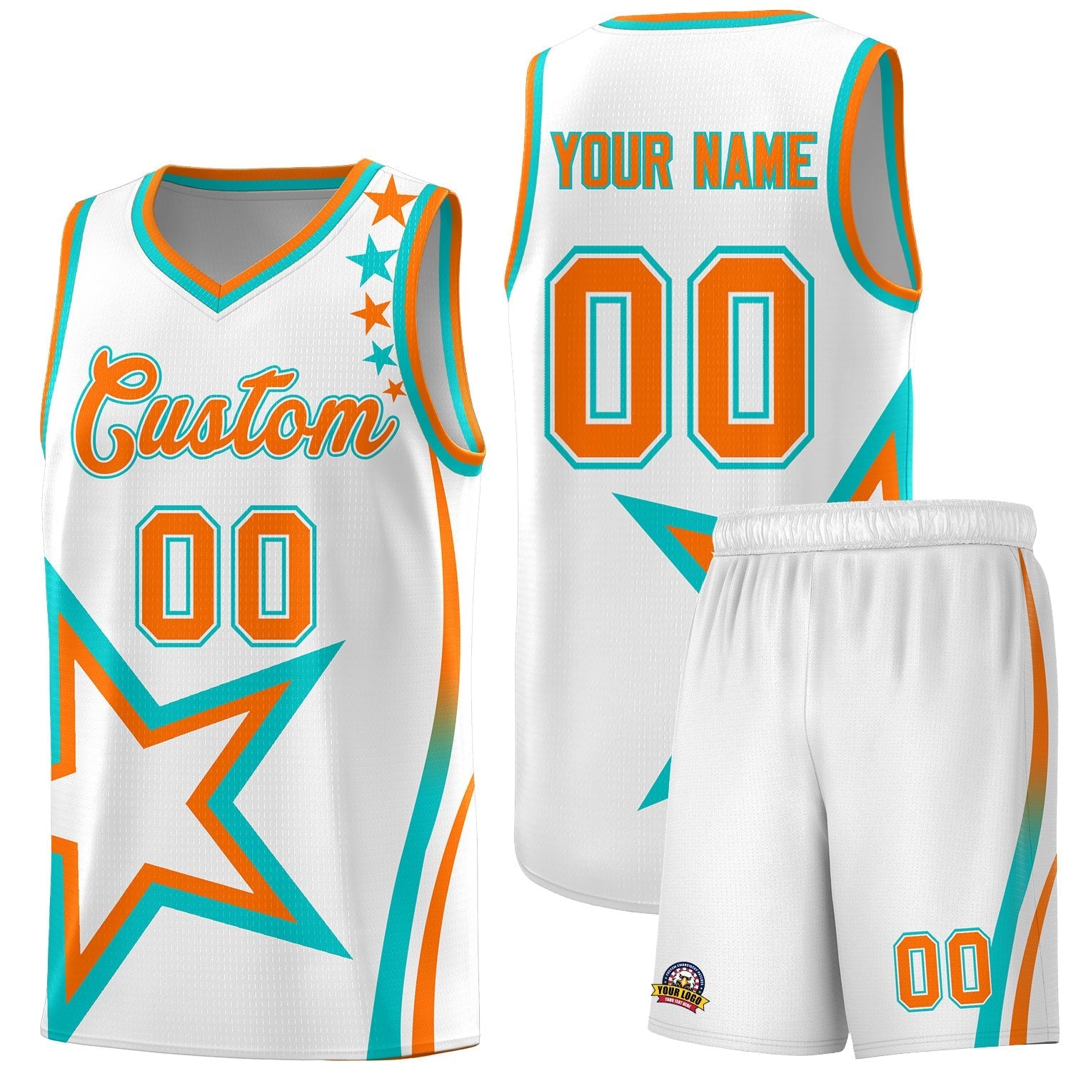 Custom Neon Green Navy-White Side Two-Tone Classic Sports Uniform Basketball Jersey |KXKSHOP
