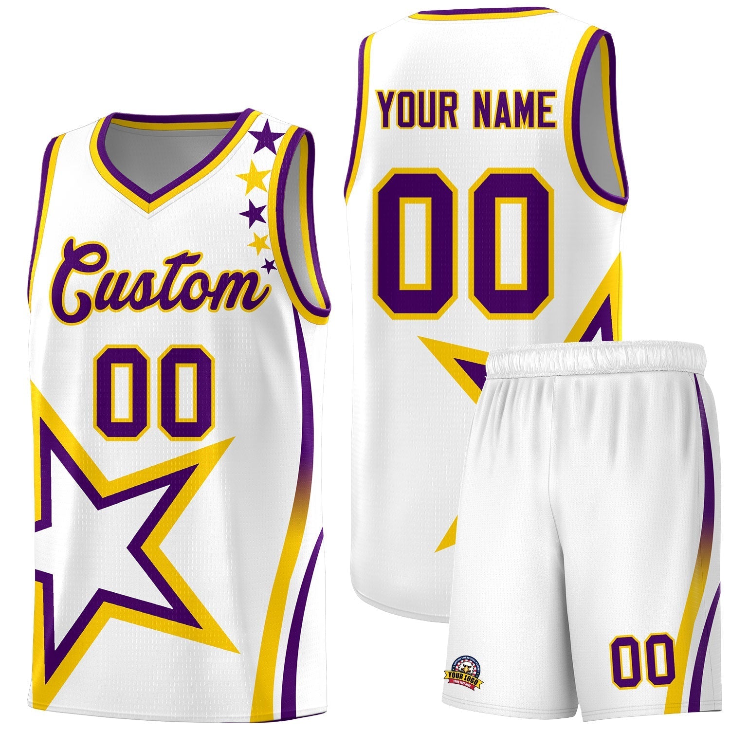 Custom Neon Green Navy-White Side Two-Tone Classic Sports Uniform Basketball Jersey |KXKSHOP