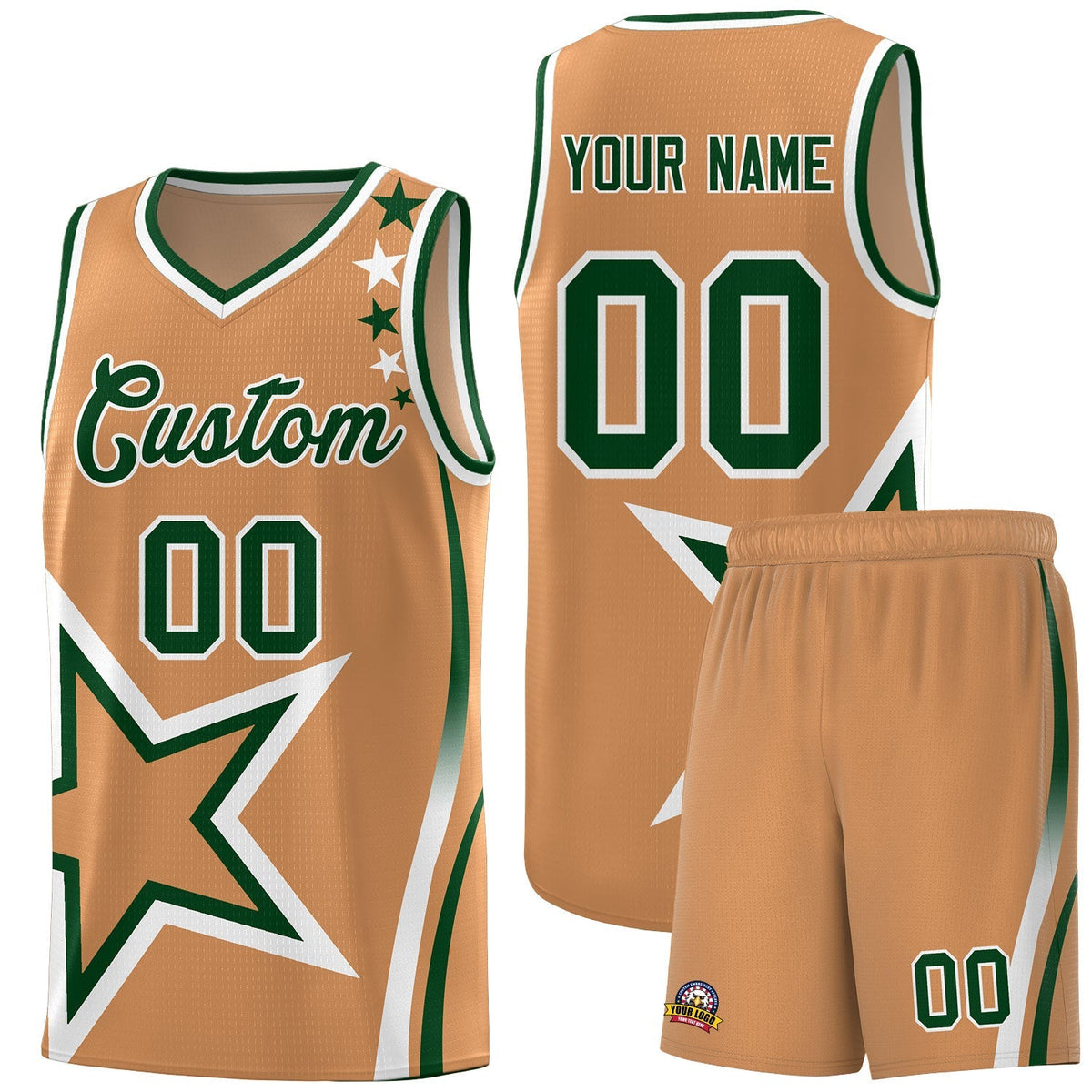 Custom Neon Green Navy-White Side Two-Tone Classic Sports Uniform Basketball Jersey |KXKSHOP