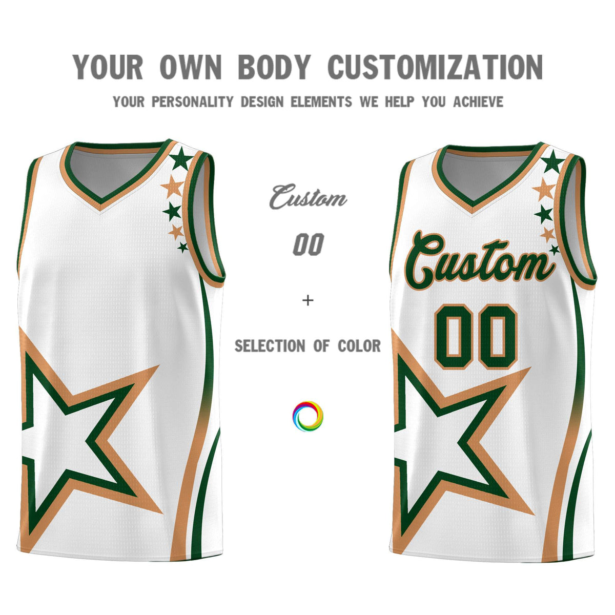 Custom Neon Green Navy-White Side Two-Tone Classic Sports Uniform Basketball Jersey |KXKSHOP