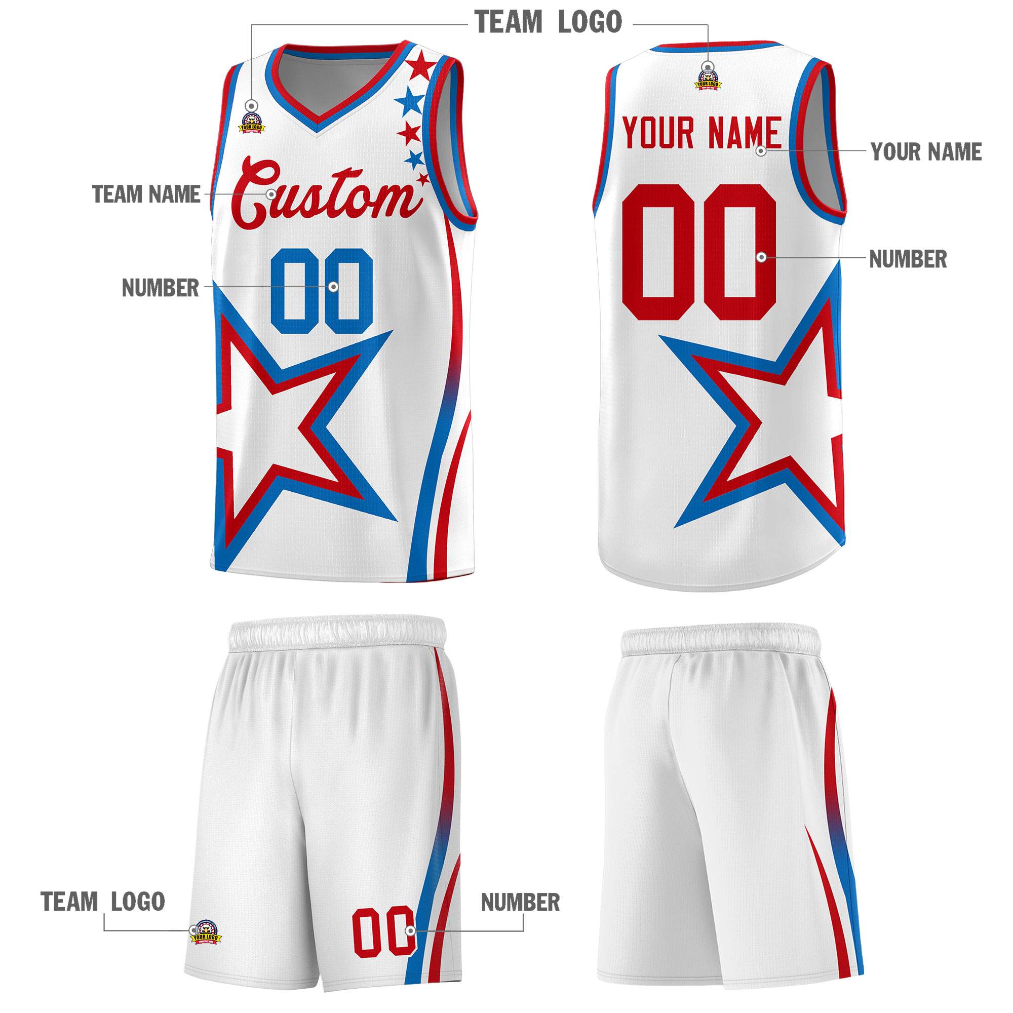Custom Neon Green Navy-White Side Two-Tone Classic Sports Uniform Basketball Jersey |KXKSHOP
