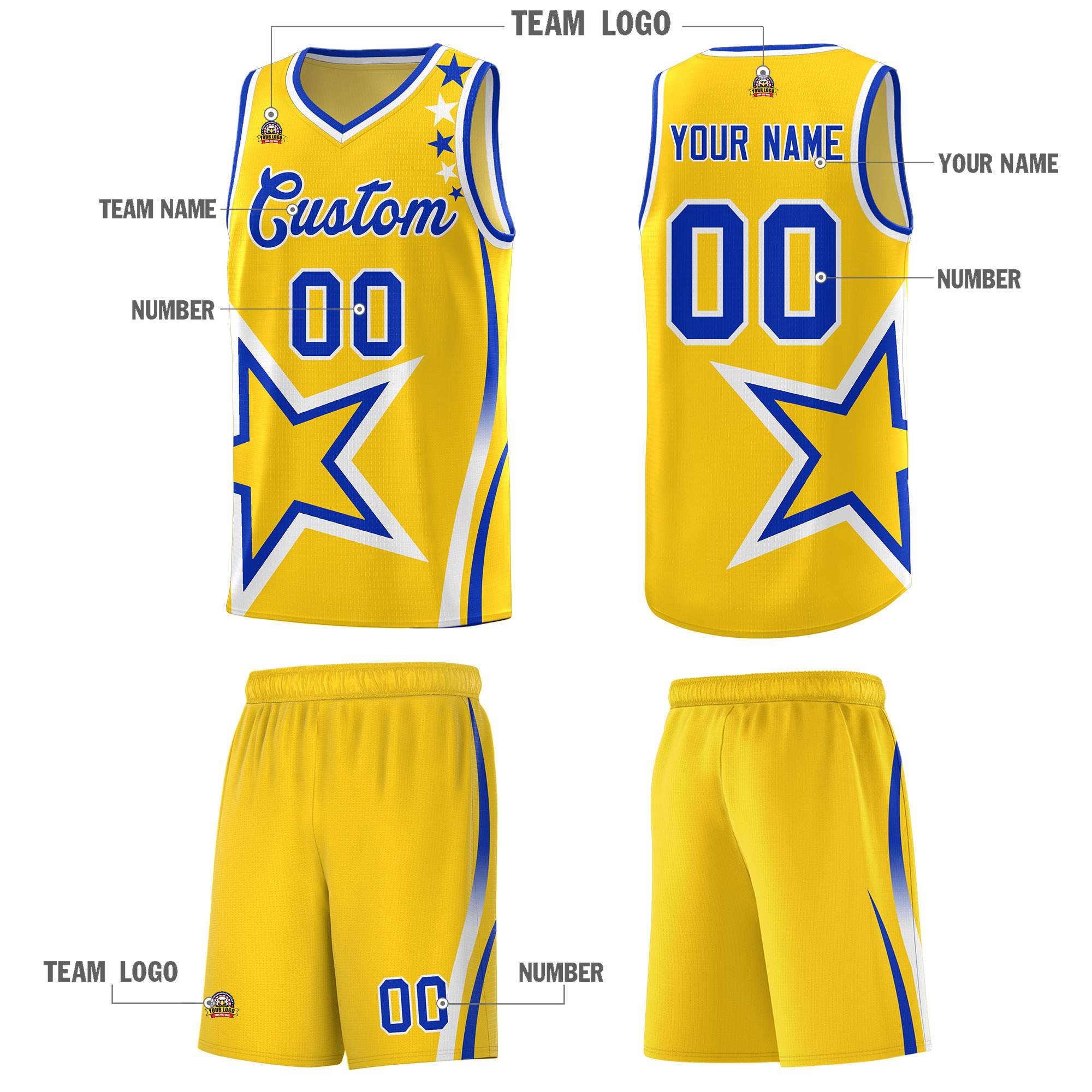 Custom Neon Green Navy-White Side Two-Tone Classic Sports Uniform Basketball Jersey |KXKSHOP