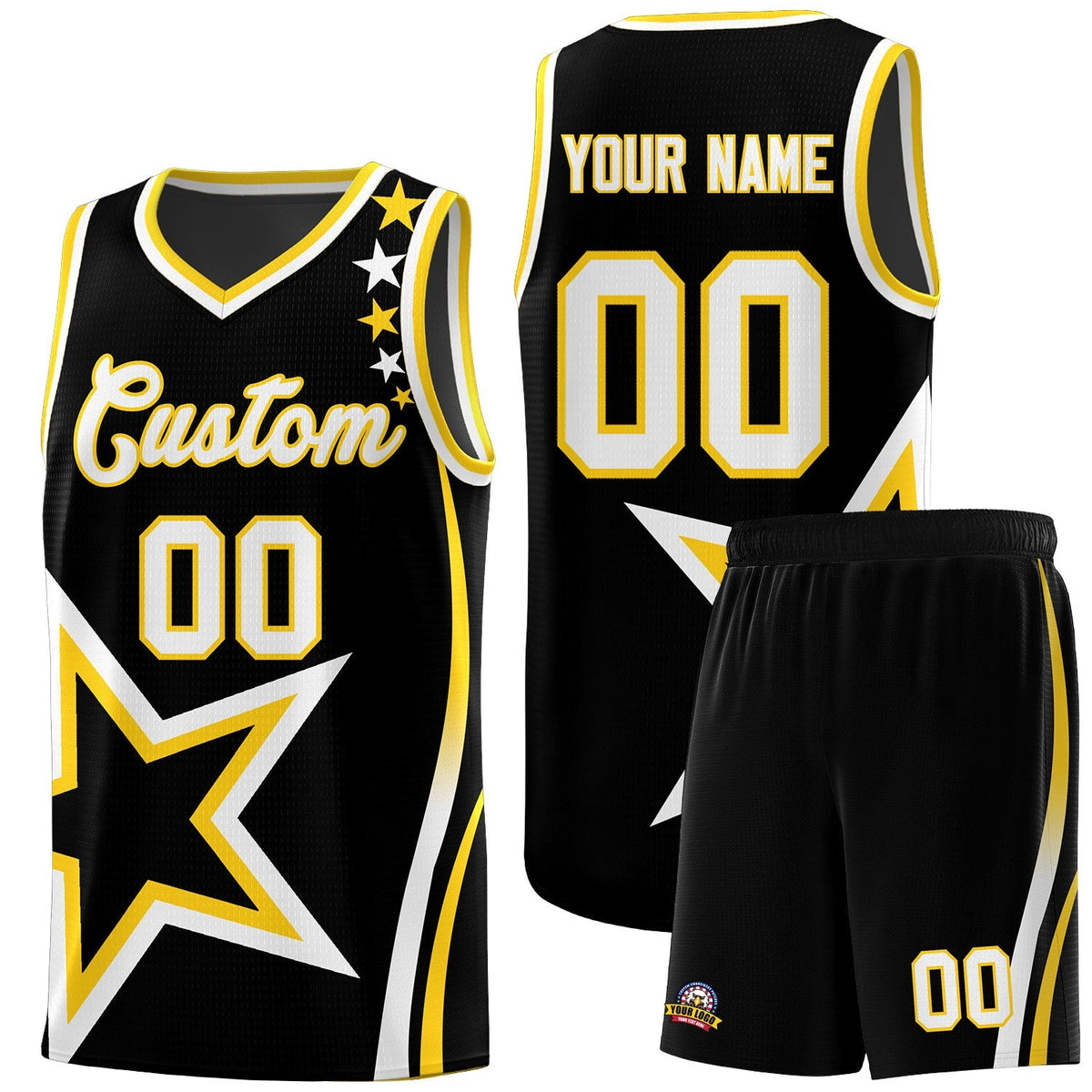 Custom Neon Green Navy-White Side Two-Tone Classic Sports Uniform Basketball Jersey |KXKSHOP