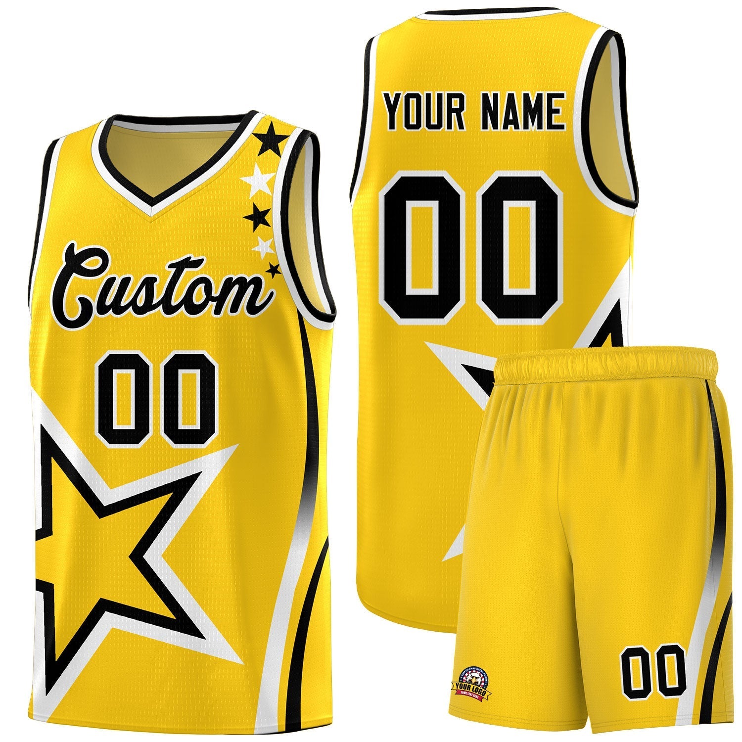 Custom Neon Green Navy-White Side Two-Tone Classic Sports Uniform Basketball Jersey |KXKSHOP
