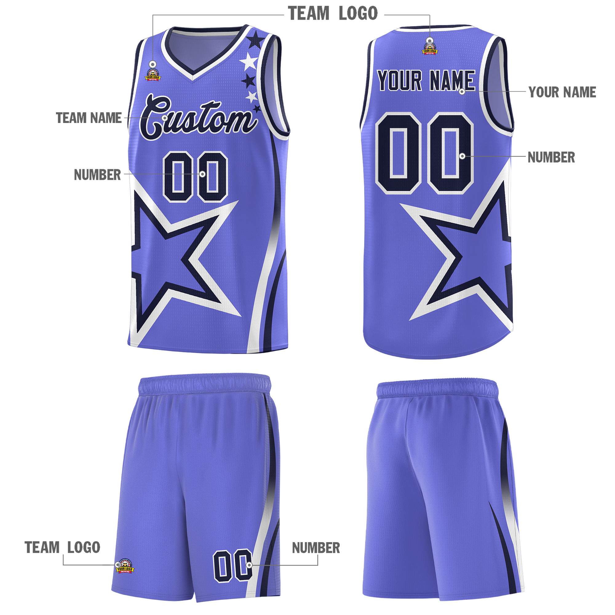 Custom Neon Green Navy-White Side Two-Tone Classic Sports Uniform Basketball Jersey |KXKSHOP
