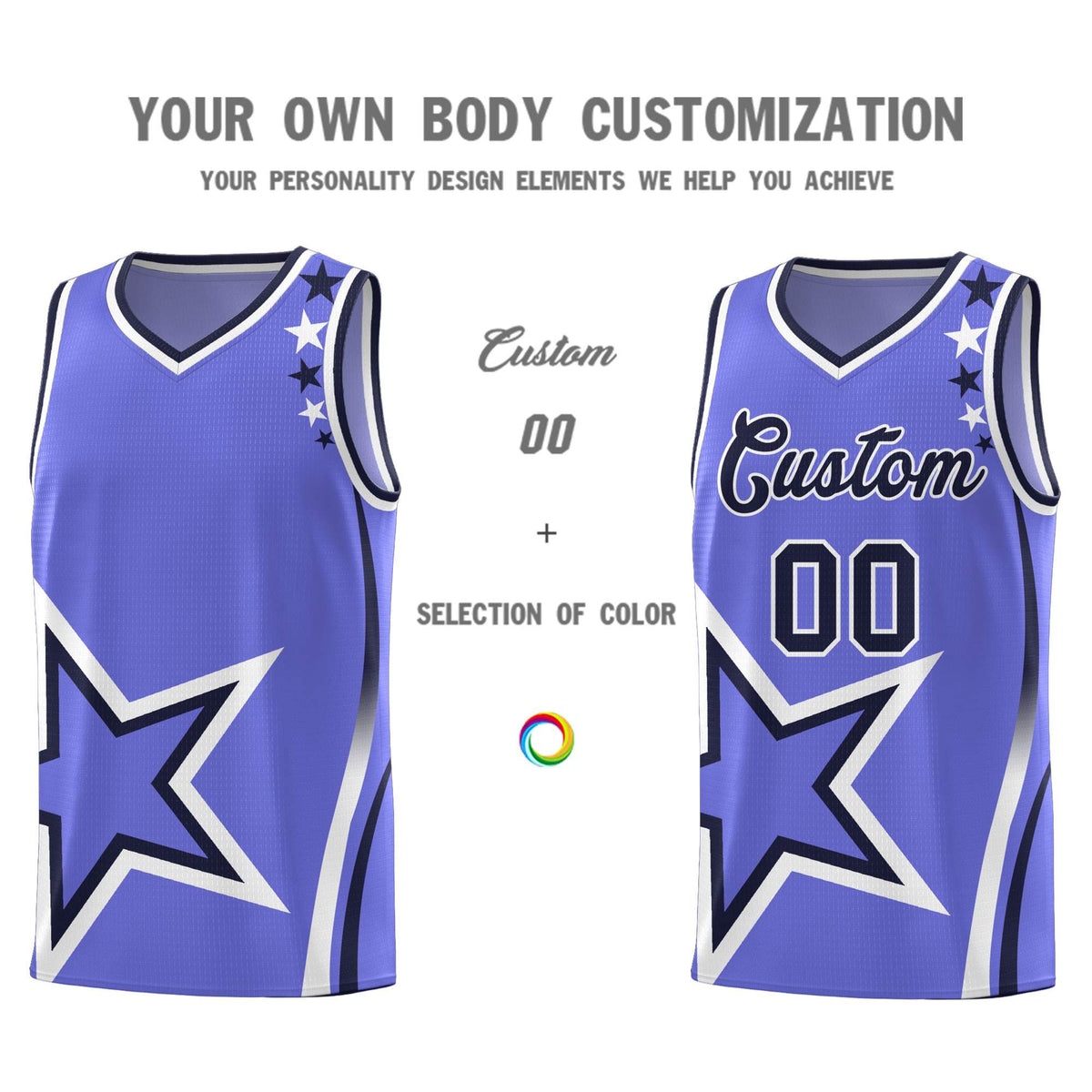 Custom Neon Green Navy-White Side Two-Tone Classic Sports Uniform Basketball Jersey |KXKSHOP