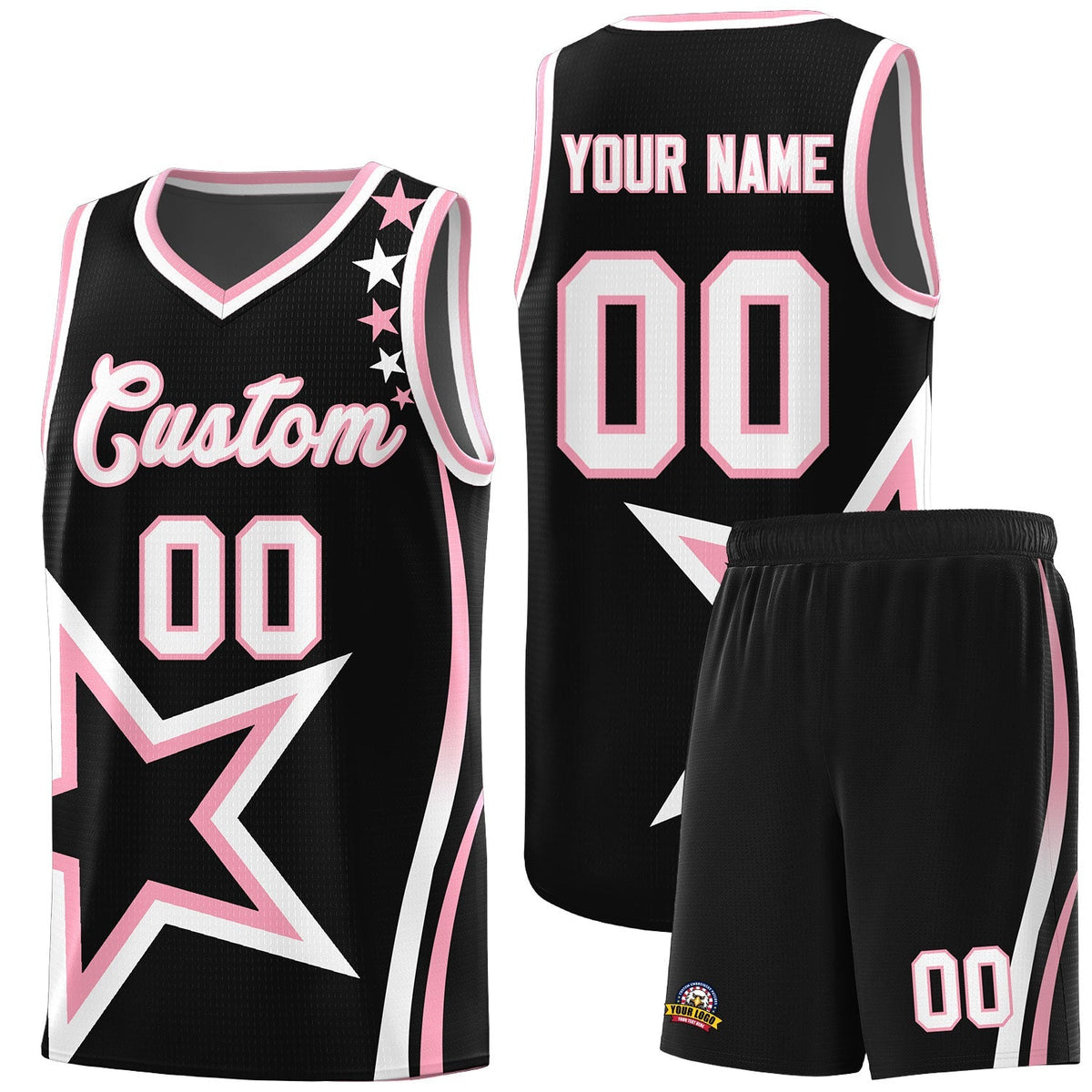 Custom Neon Green Navy-White Side Two-Tone Classic Sports Uniform Basketball Jersey |KXKSHOP