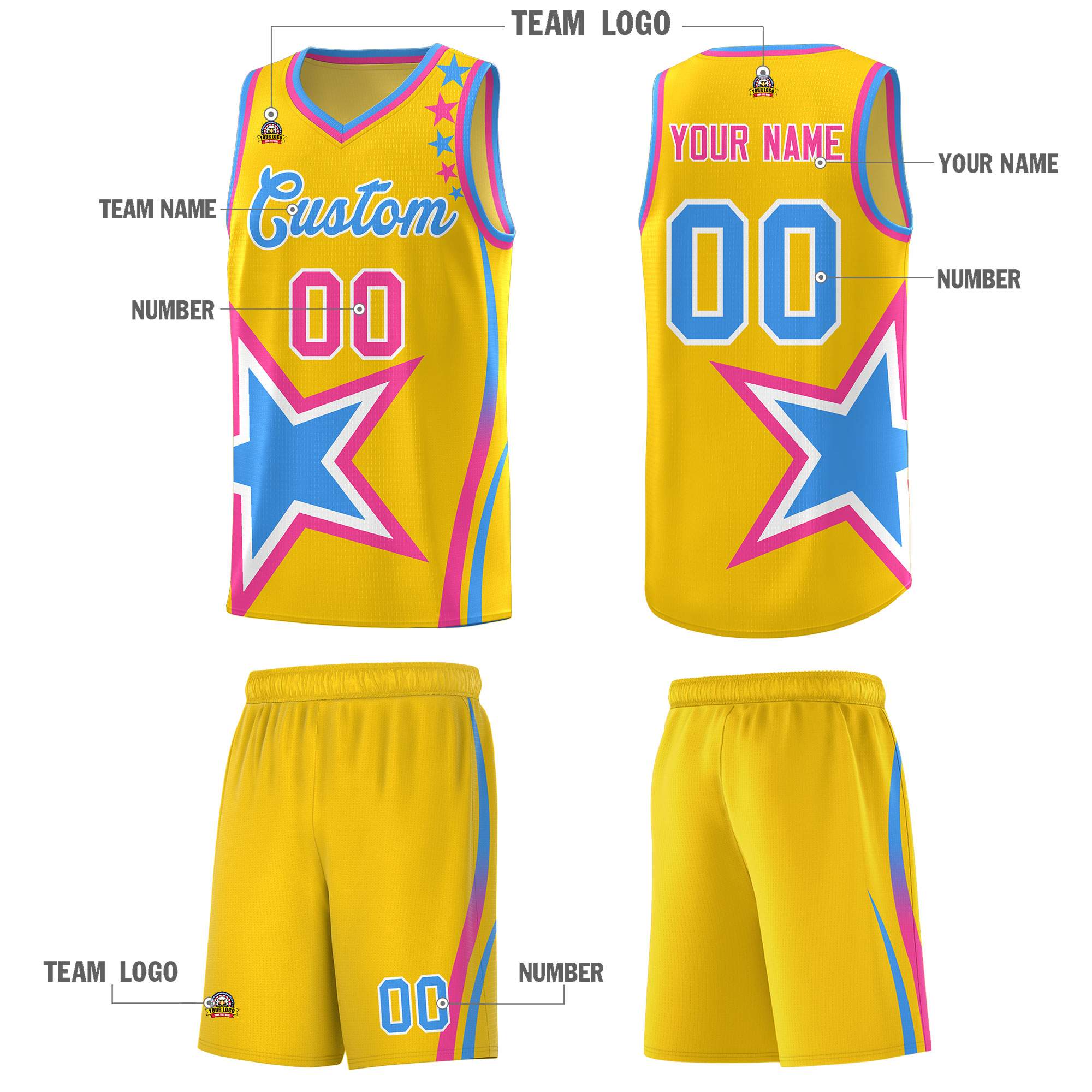 Custom Neon Green Navy-White Side Two-Tone Classic Sports Uniform Basketball Jersey |KXKSHOP
