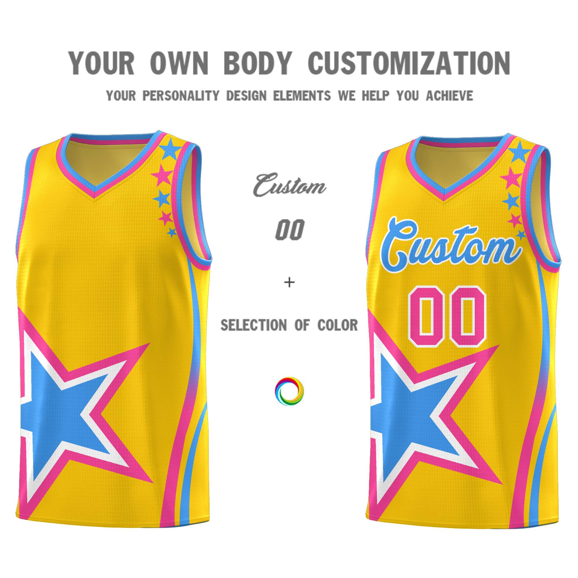 Custom Neon Green Navy-White Side Two-Tone Classic Sports Uniform Basketball Jersey |KXKSHOP