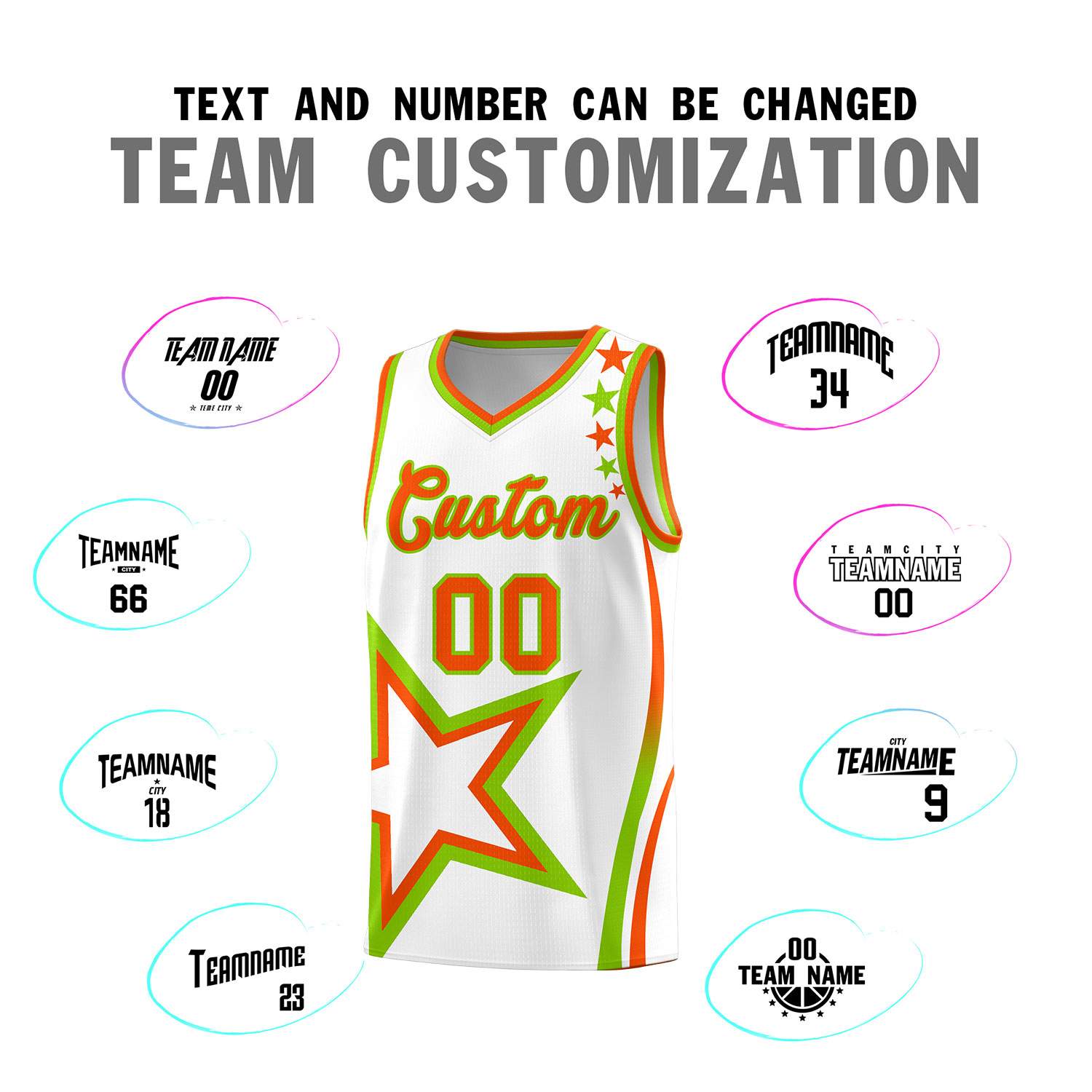 Custom Neon Green Navy-White Side Two-Tone Classic Sports Uniform Basketball Jersey |KXKSHOP