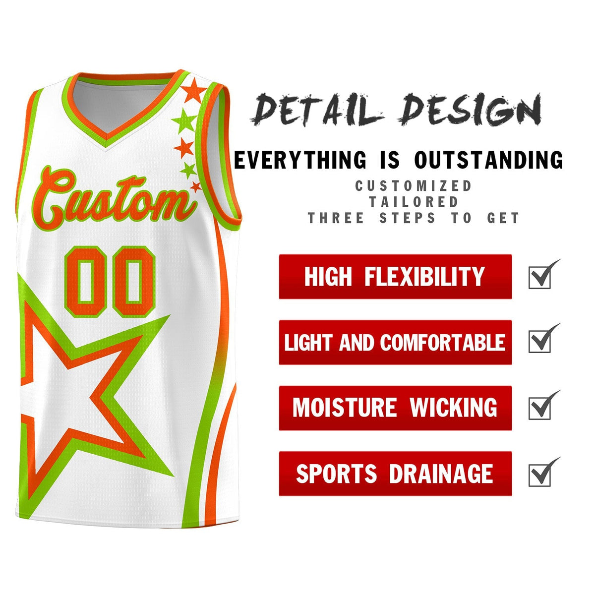Custom Neon Green Navy-White Side Two-Tone Classic Sports Uniform Basketball Jersey |KXKSHOP