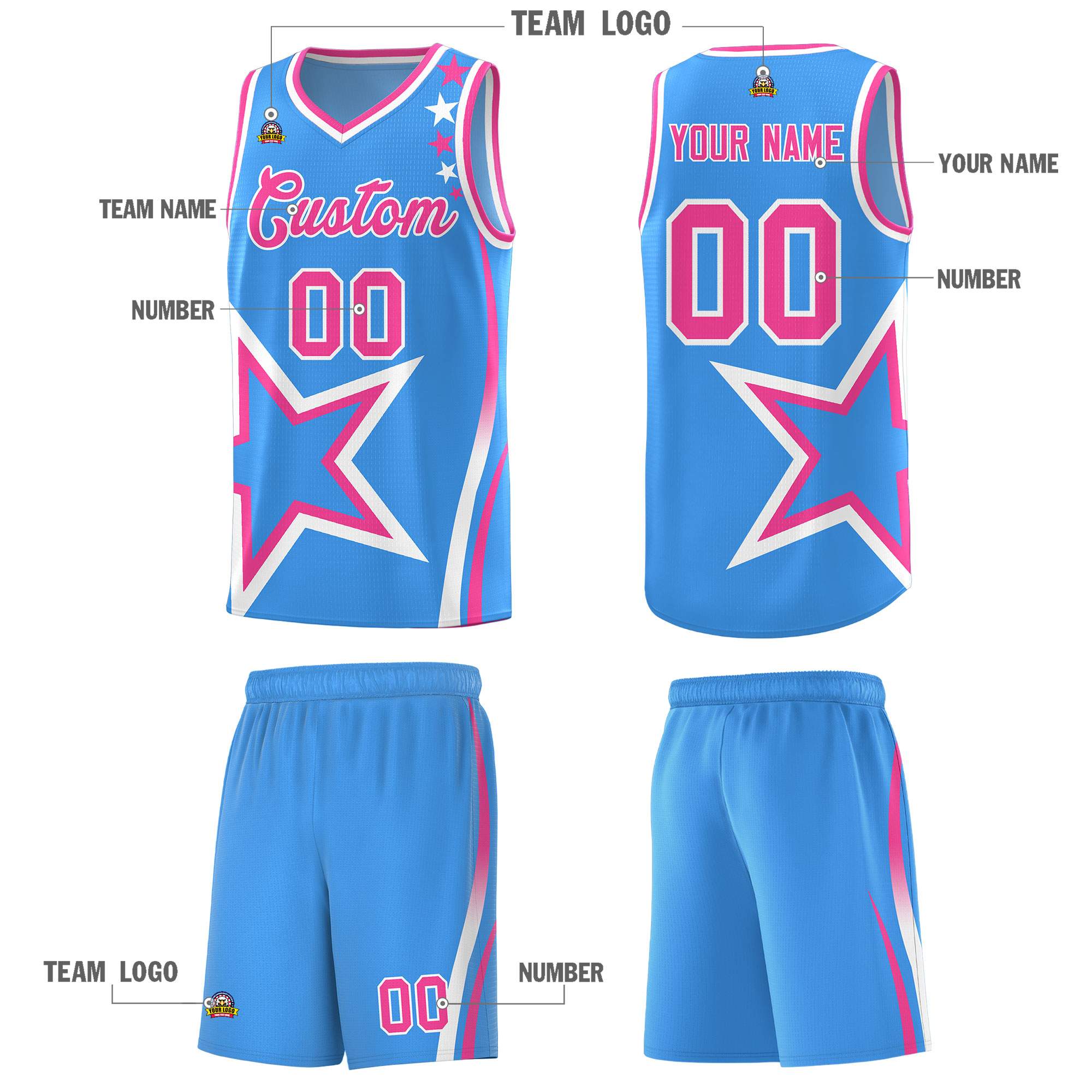 Custom Neon Green Navy-White Side Two-Tone Classic Sports Uniform Basketball Jersey |KXKSHOP