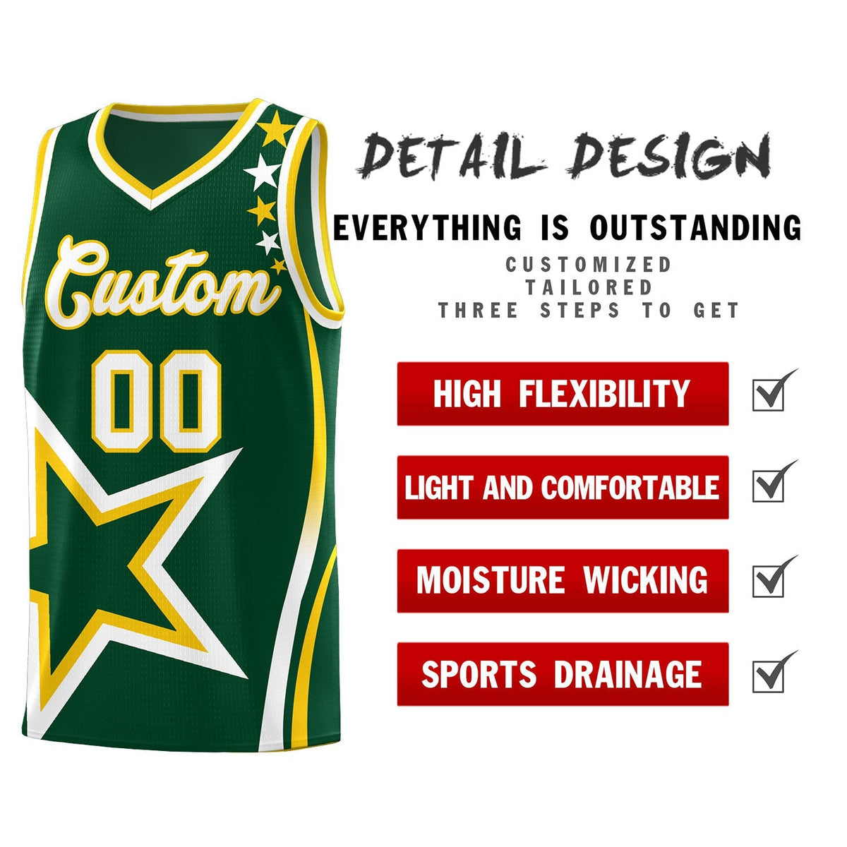 Custom Neon Green Navy-White Side Two-Tone Classic Sports Uniform Basketball Jersey |KXKSHOP
