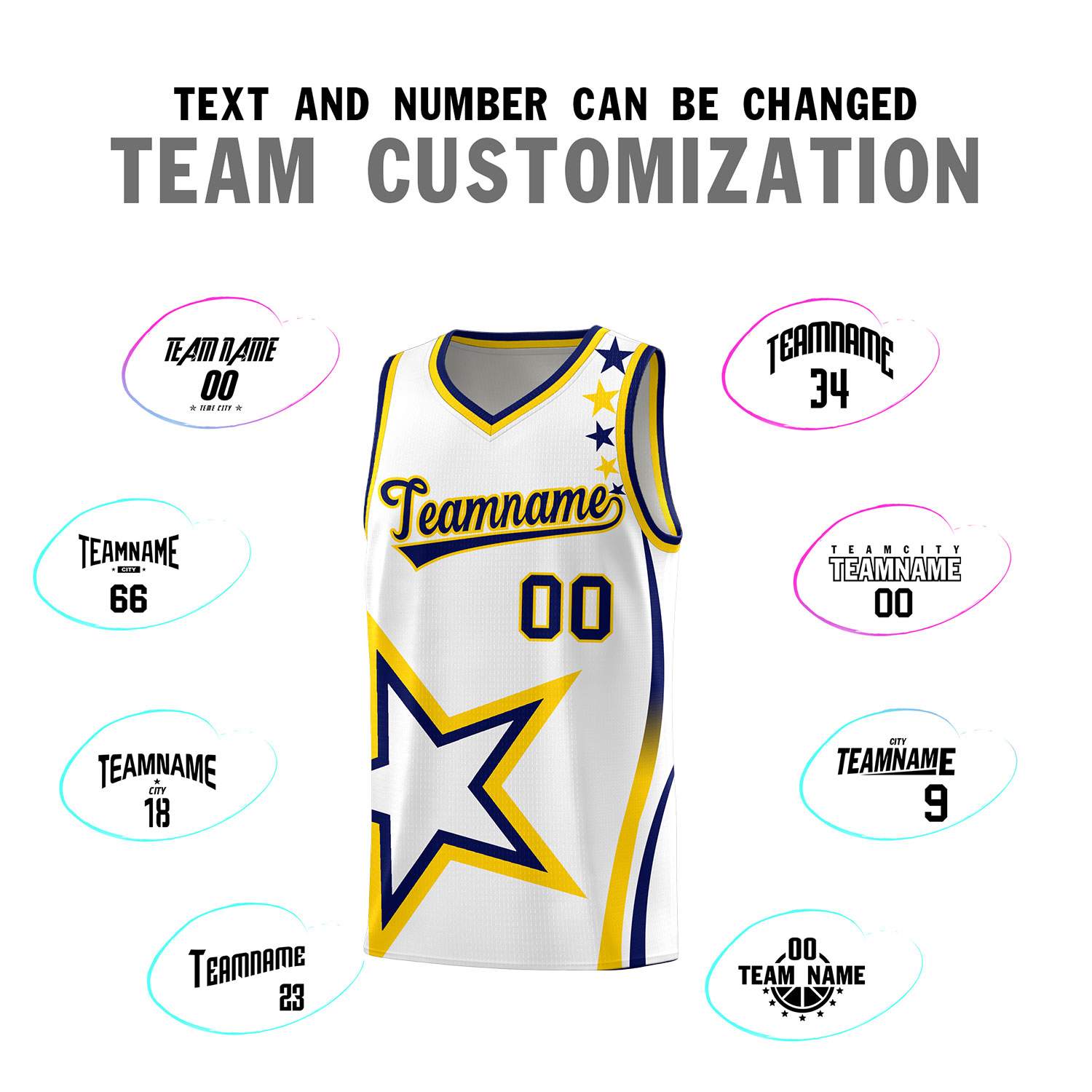 Custom Neon Green Navy-White Side Two-Tone Classic Sports Uniform Basketball Jersey |KXKSHOP