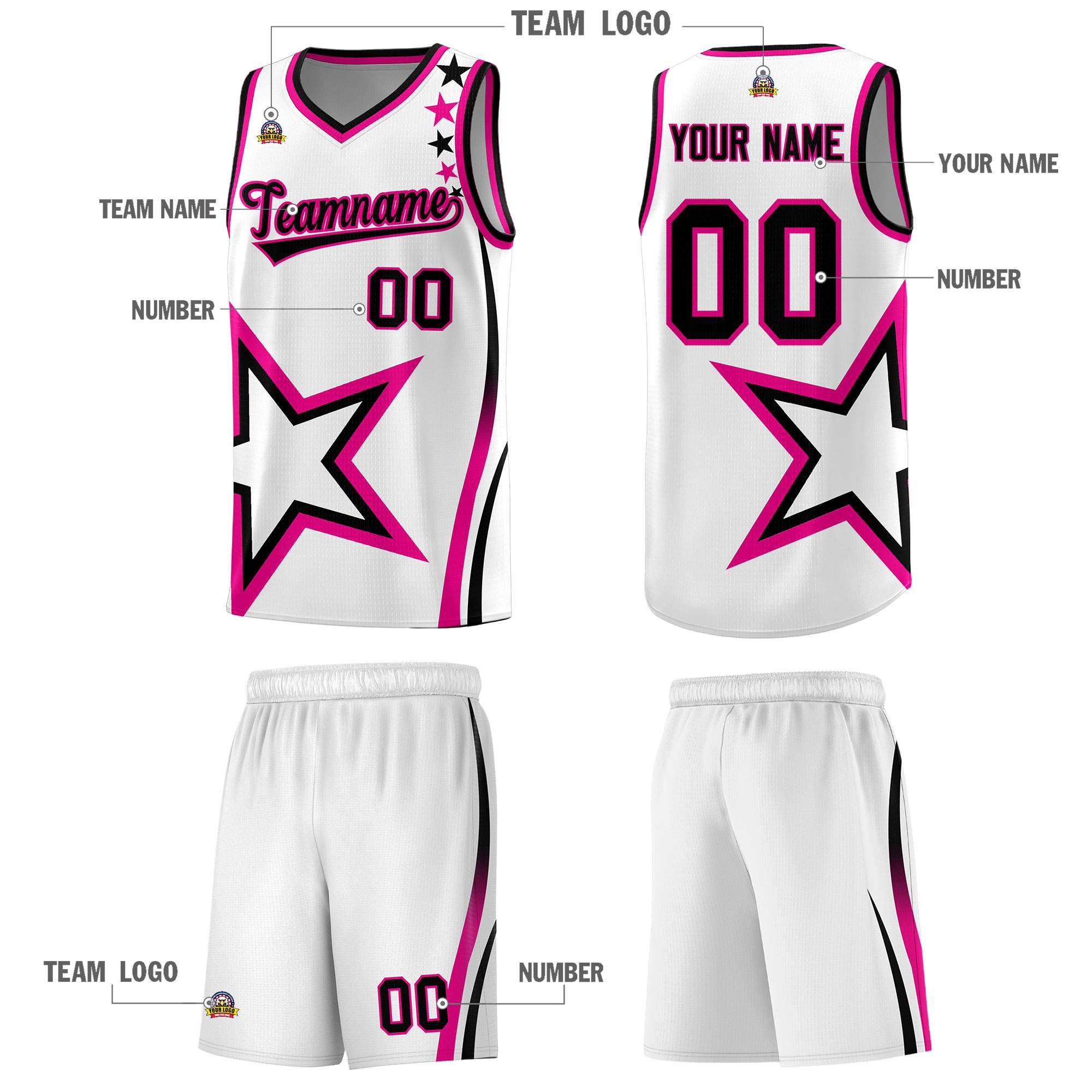 Custom Neon Green Navy-White Side Two-Tone Classic Sports Uniform Basketball Jersey |KXKSHOP