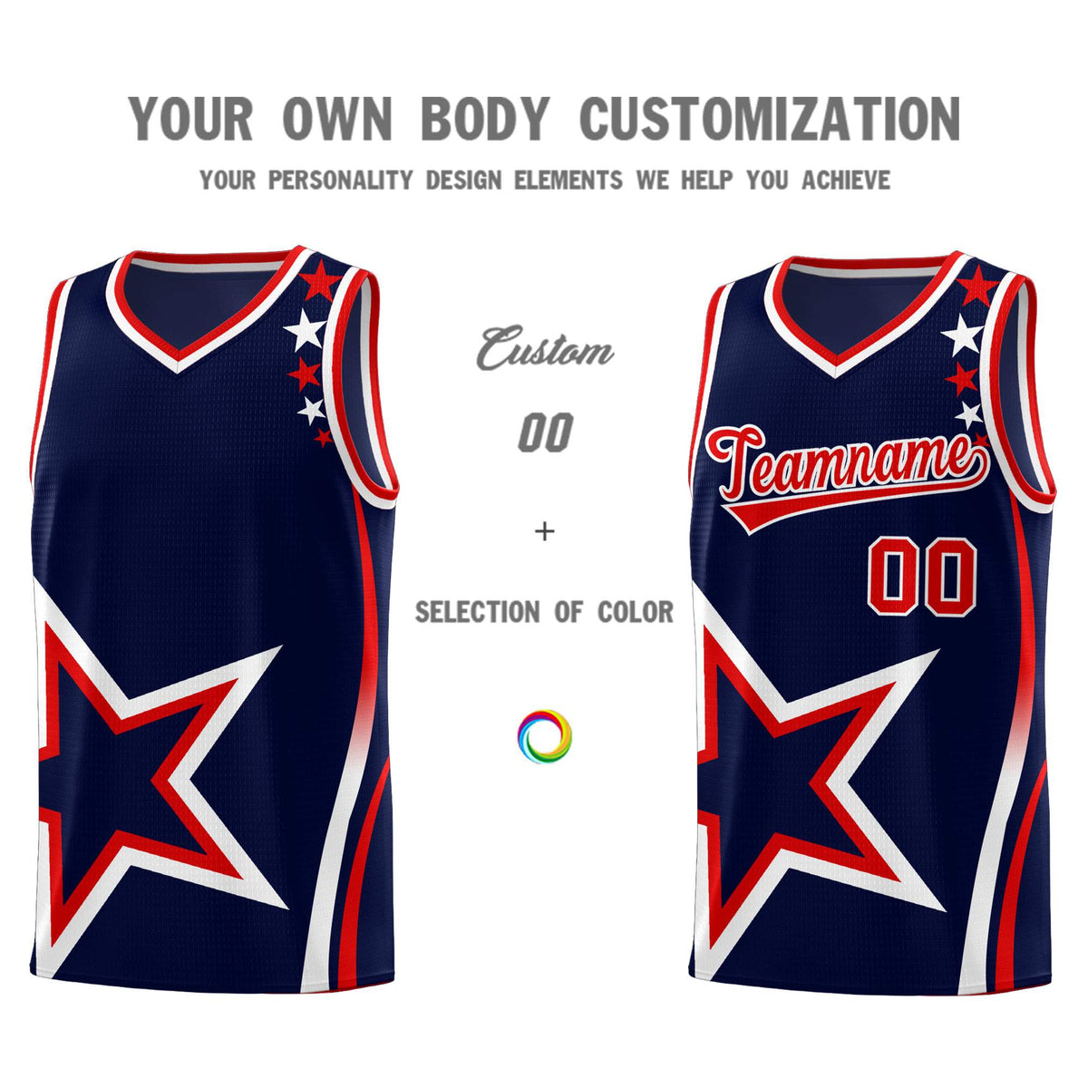 Custom Neon Green Navy-White Side Two-Tone Classic Sports Uniform Basketball Jersey |KXKSHOP