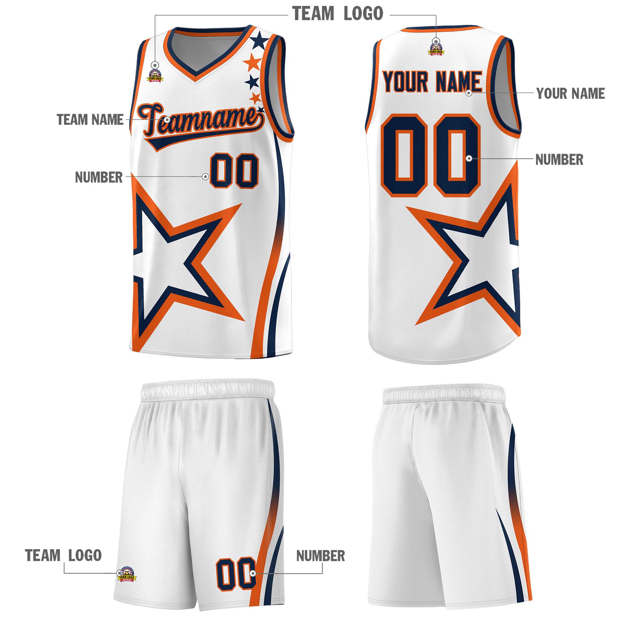 Custom Neon Green Navy-White Side Two-Tone Classic Sports Uniform Basketball Jersey |KXKSHOP