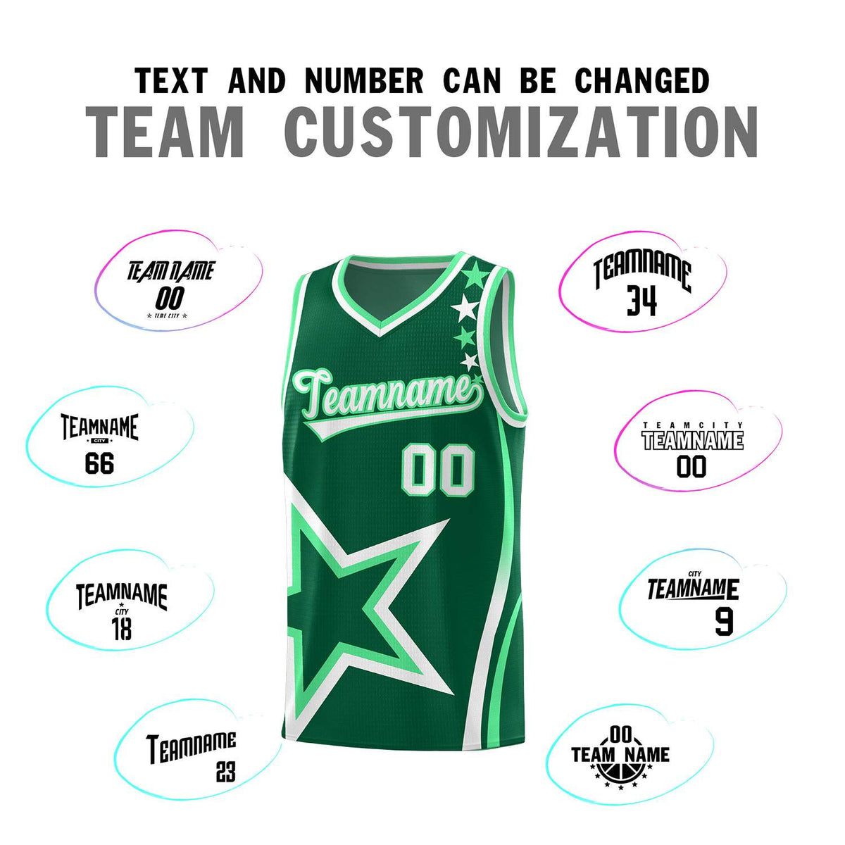 Custom Neon Green Navy-White Side Two-Tone Classic Sports Uniform Basketball Jersey |KXKSHOP