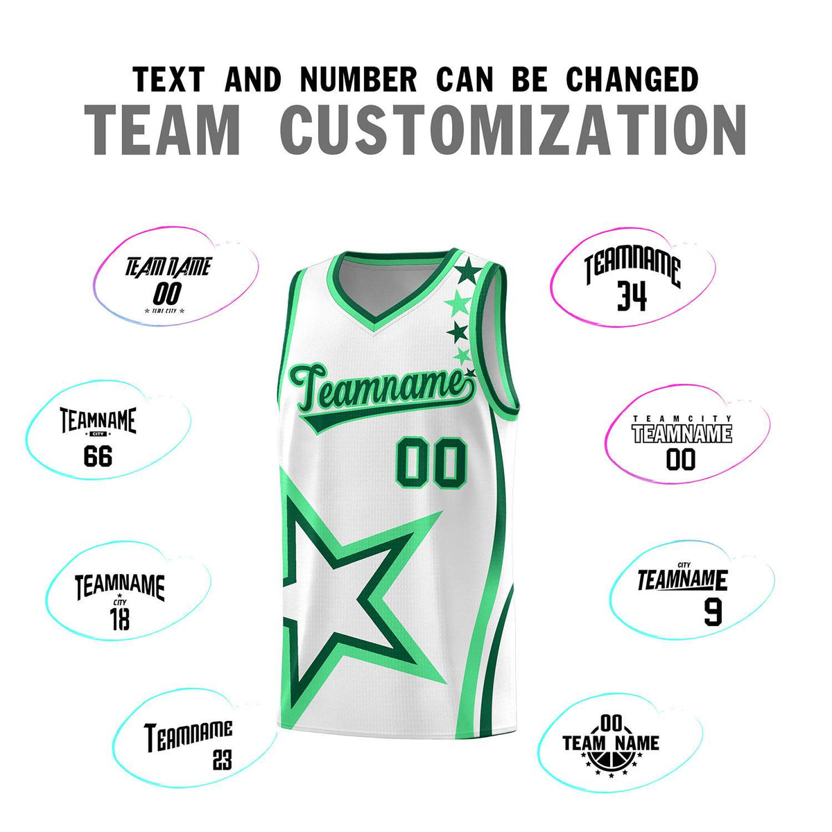 Custom Neon Green Navy-White Side Two-Tone Classic Sports Uniform Basketball Jersey |KXKSHOP