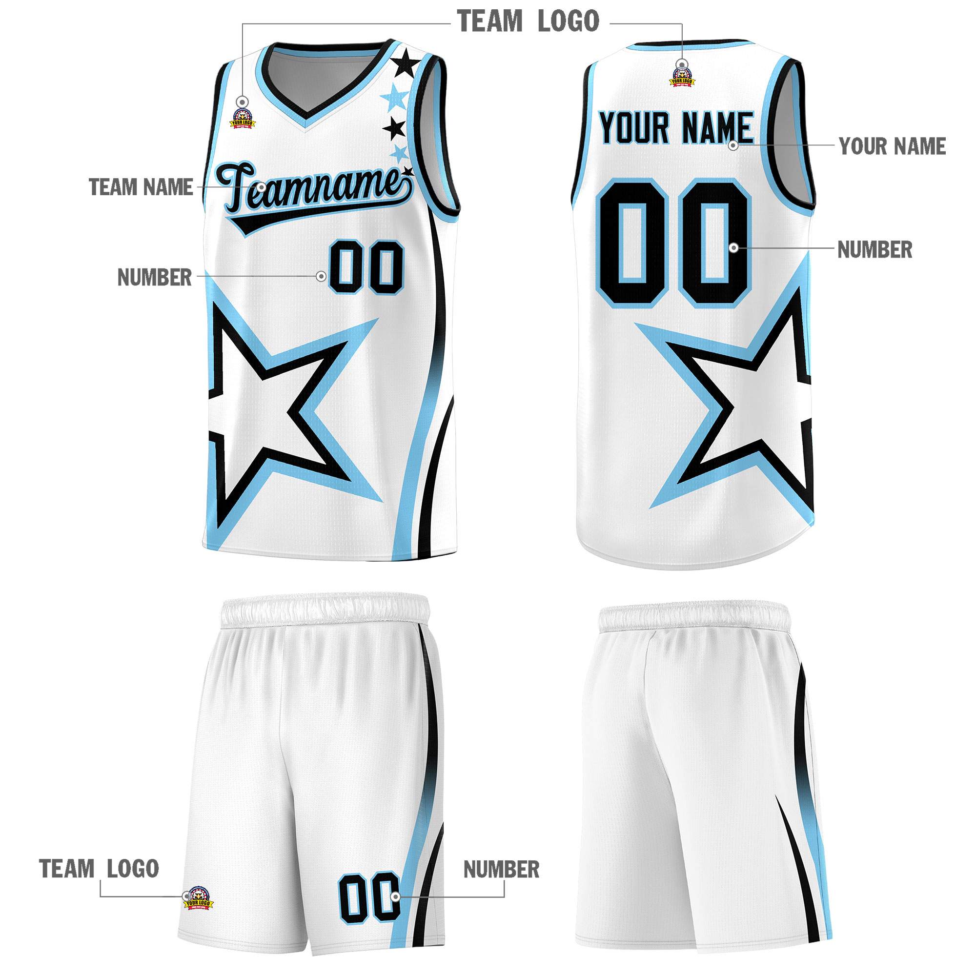 Custom Neon Green Navy-White Side Two-Tone Classic Sports Uniform Basketball Jersey |KXKSHOP