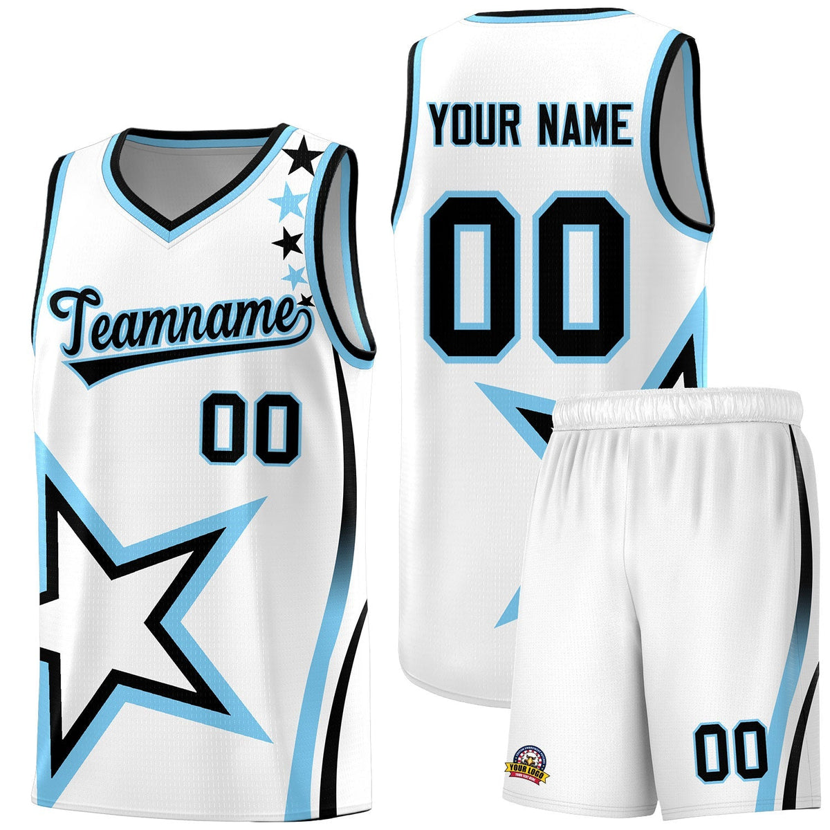 Custom Neon Green Navy-White Side Two-Tone Classic Sports Uniform Basketball Jersey |KXKSHOP
