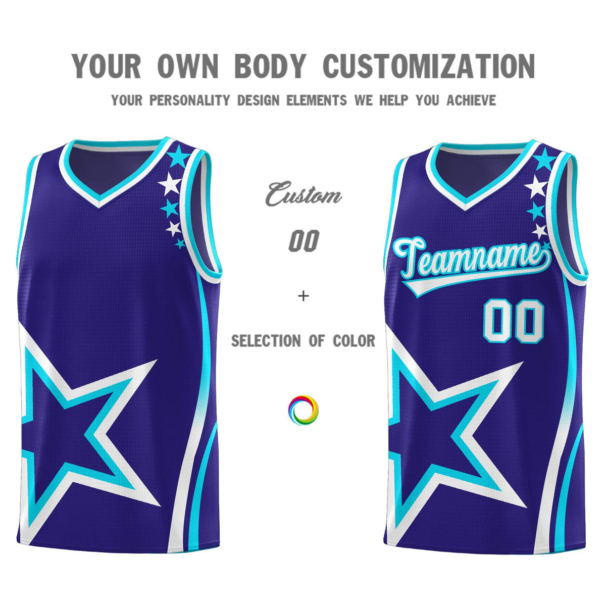 Custom Neon Green Navy-White Side Two-Tone Classic Sports Uniform Basketball Jersey |KXKSHOP