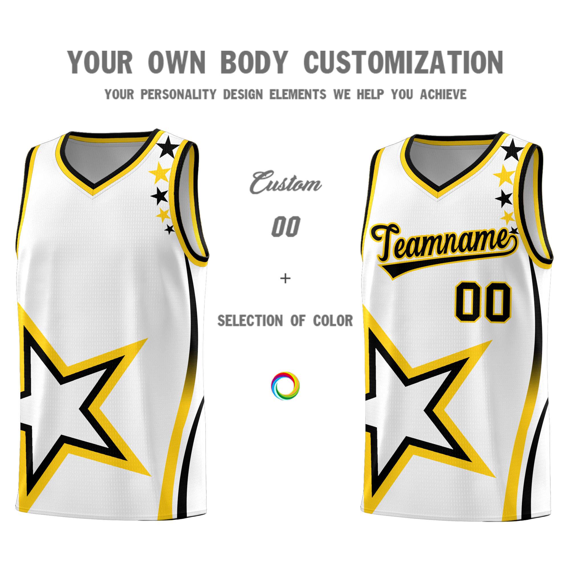 Custom Neon Green Navy-White Side Two-Tone Classic Sports Uniform Basketball Jersey |KXKSHOP