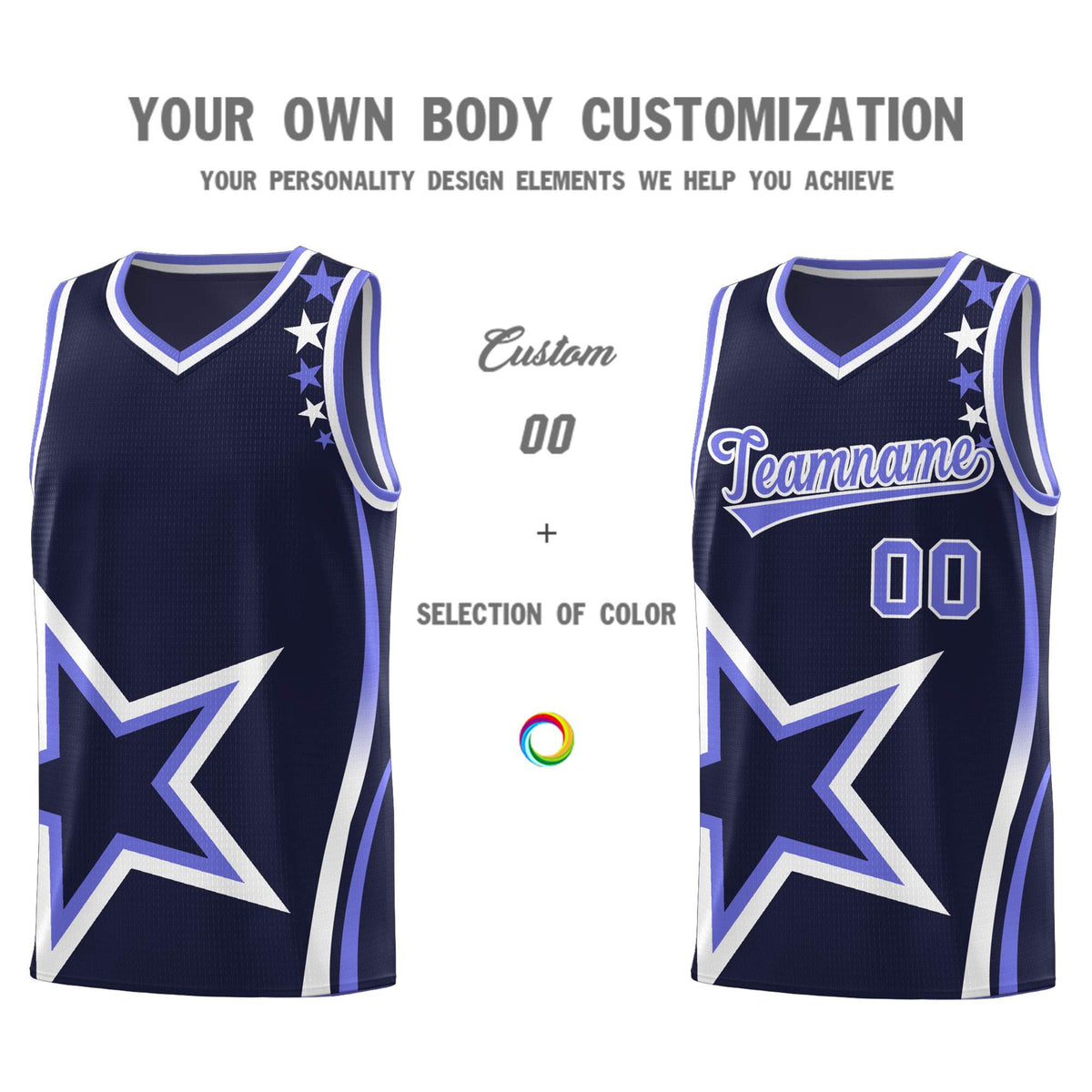 Custom Neon Green Navy-White Side Two-Tone Classic Sports Uniform Basketball Jersey |KXKSHOP
