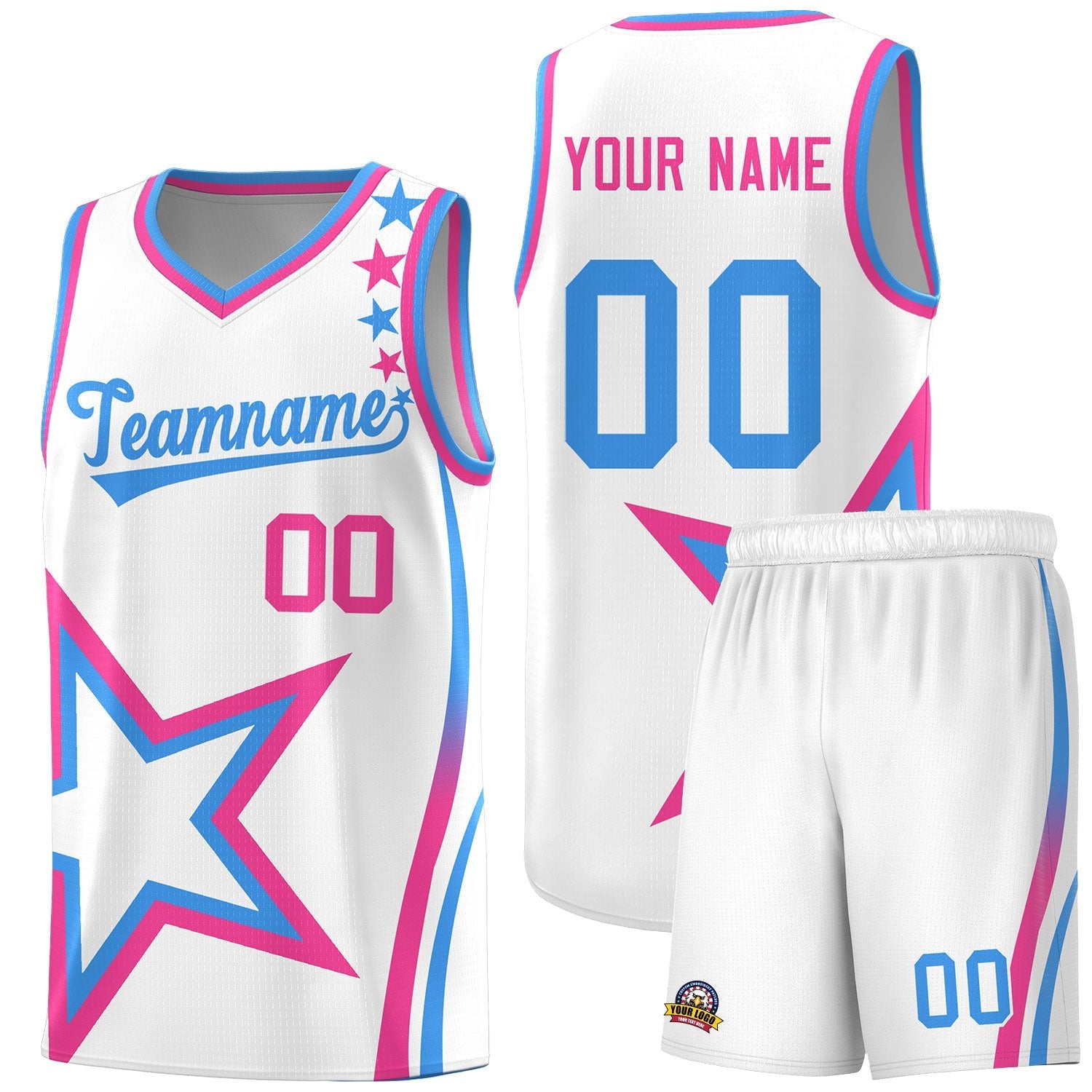 Custom Neon Green Navy-White Side Two-Tone Classic Sports Uniform Basketball Jersey |KXKSHOP