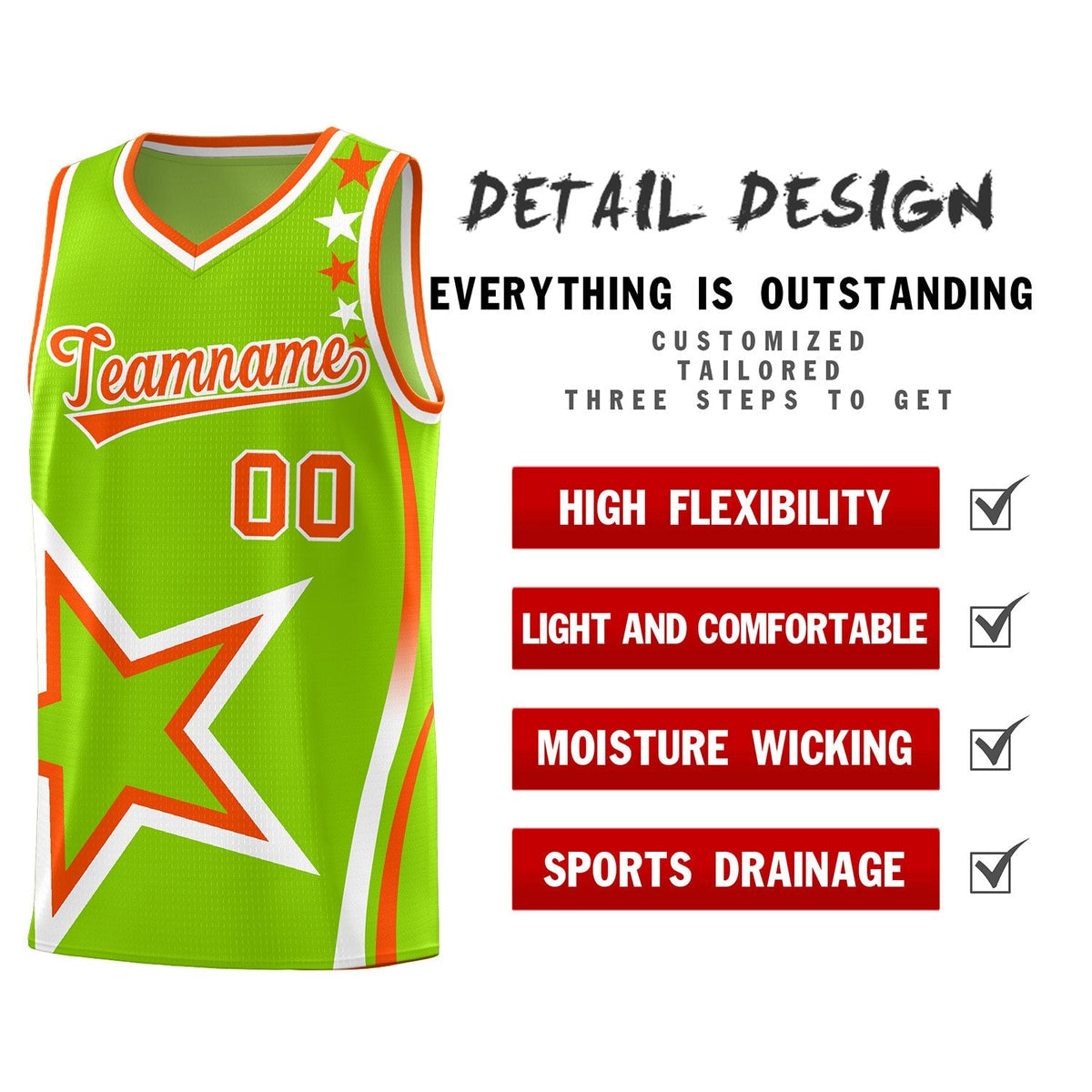 Custom Neon Green Navy-White Side Two-Tone Classic Sports Uniform Basketball Jersey |KXKSHOP