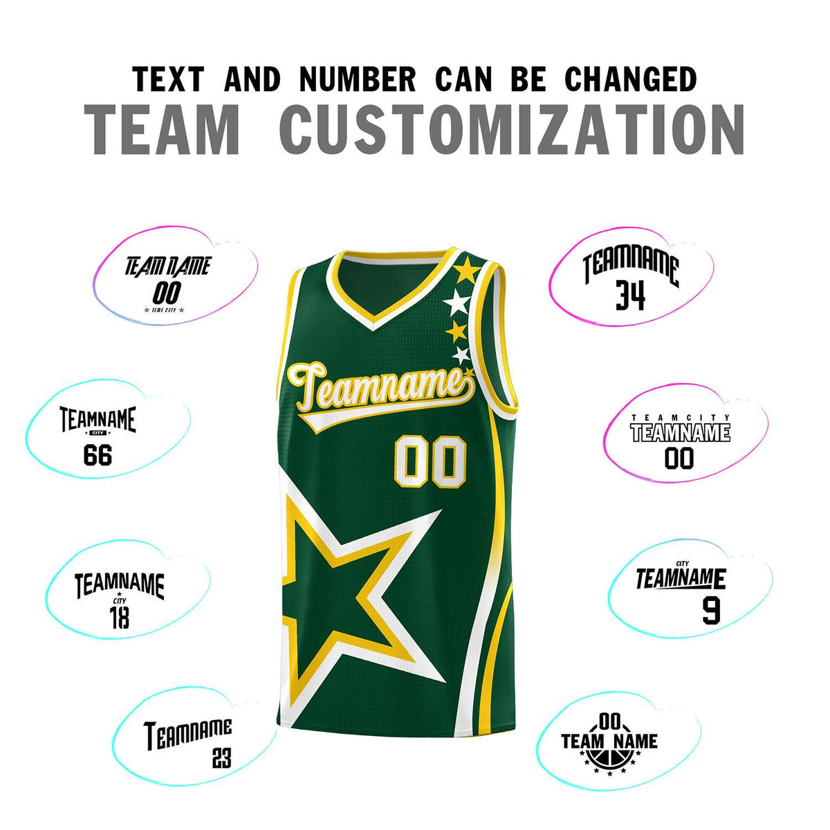 Custom Neon Green Navy-White Side Two-Tone Classic Sports Uniform Basketball Jersey |KXKSHOP