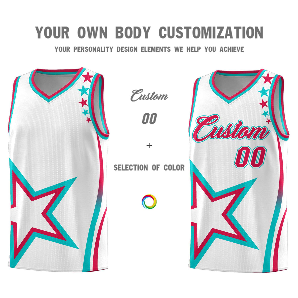 Custom Neon Green Navy-White Side Two-Tone Classic Sports Uniform Basketball Jersey |KXKSHOP