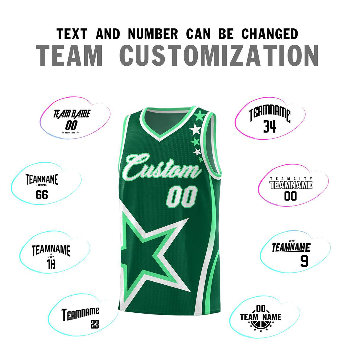 Custom Neon Green Navy-White Side Two-Tone Classic Sports Uniform Basketball Jersey |KXKSHOP