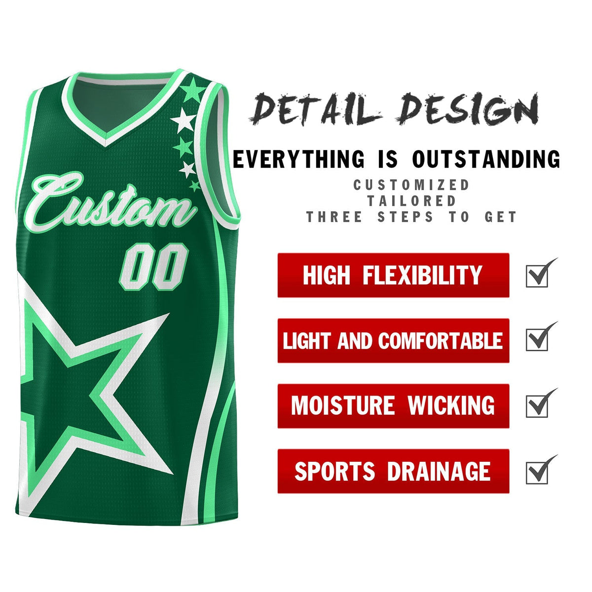 Custom Neon Green Navy-White Side Two-Tone Classic Sports Uniform Basketball Jersey |KXKSHOP
