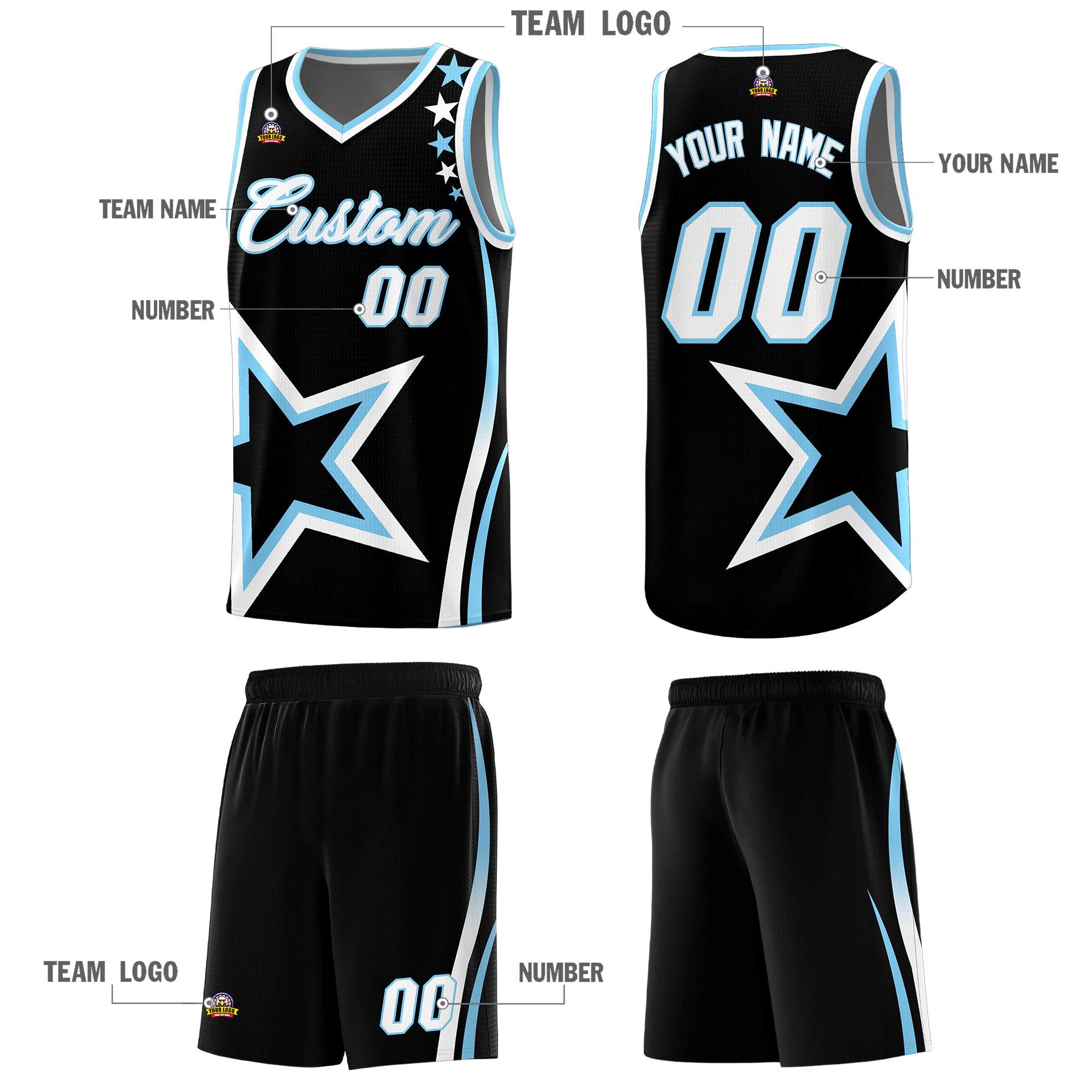 Custom Neon Green Navy-White Side Two-Tone Classic Sports Uniform Basketball Jersey |KXKSHOP