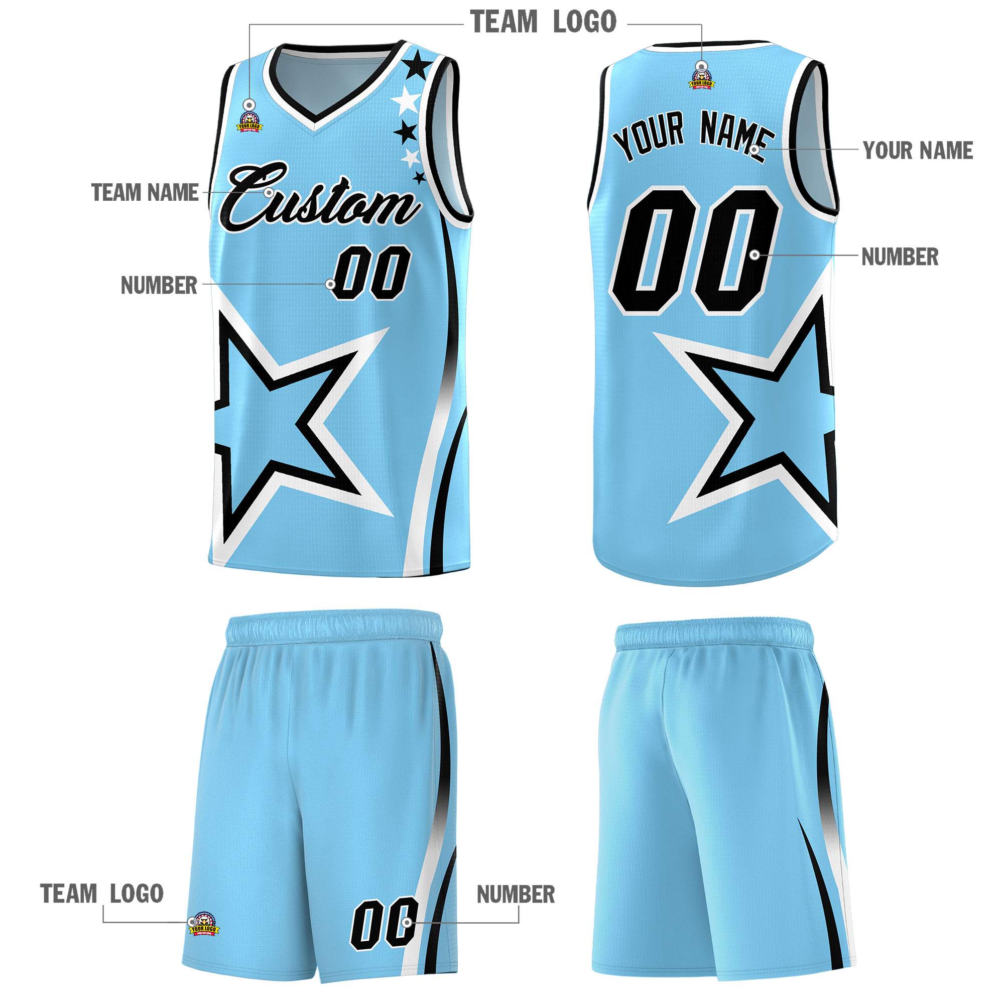 Custom Neon Green Navy-White Side Two-Tone Classic Sports Uniform Basketball Jersey |KXKSHOP
