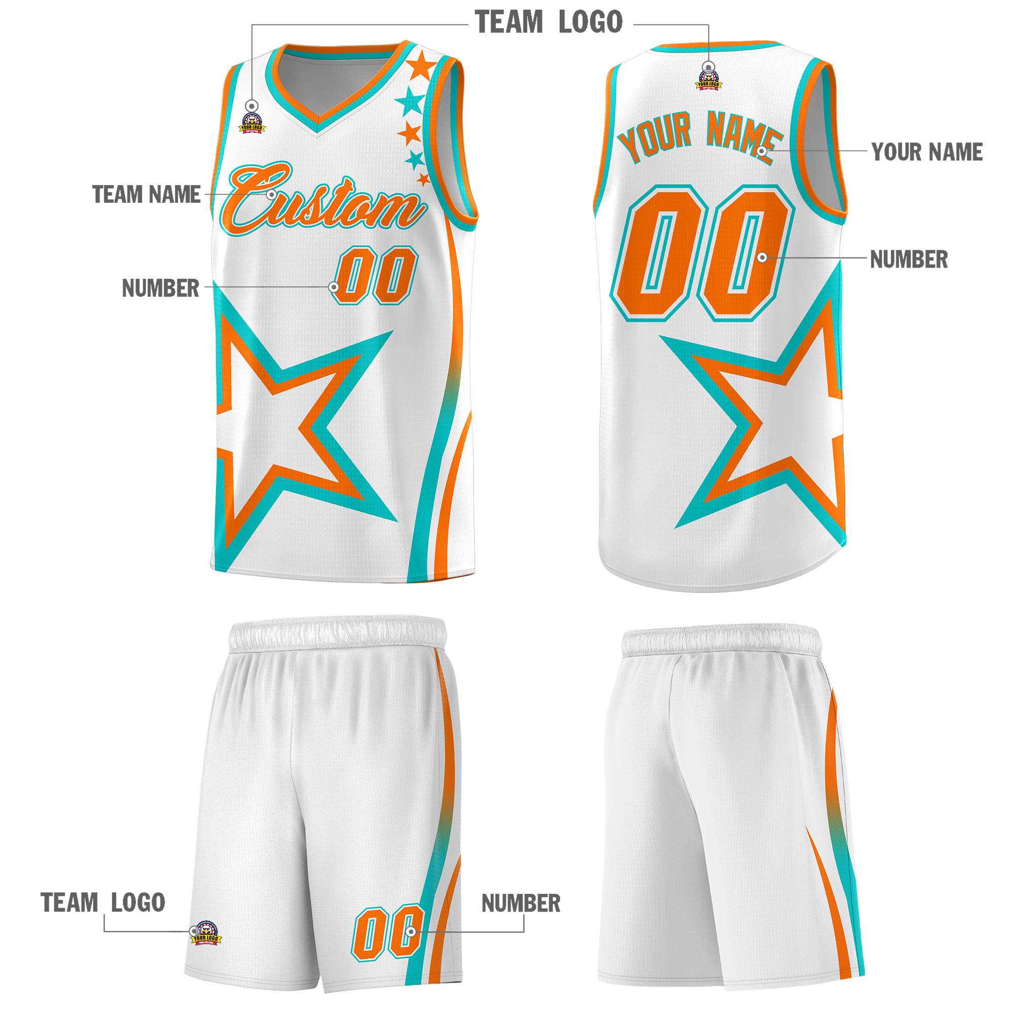 Custom Neon Green Navy-White Side Two-Tone Classic Sports Uniform Basketball Jersey |KXKSHOP