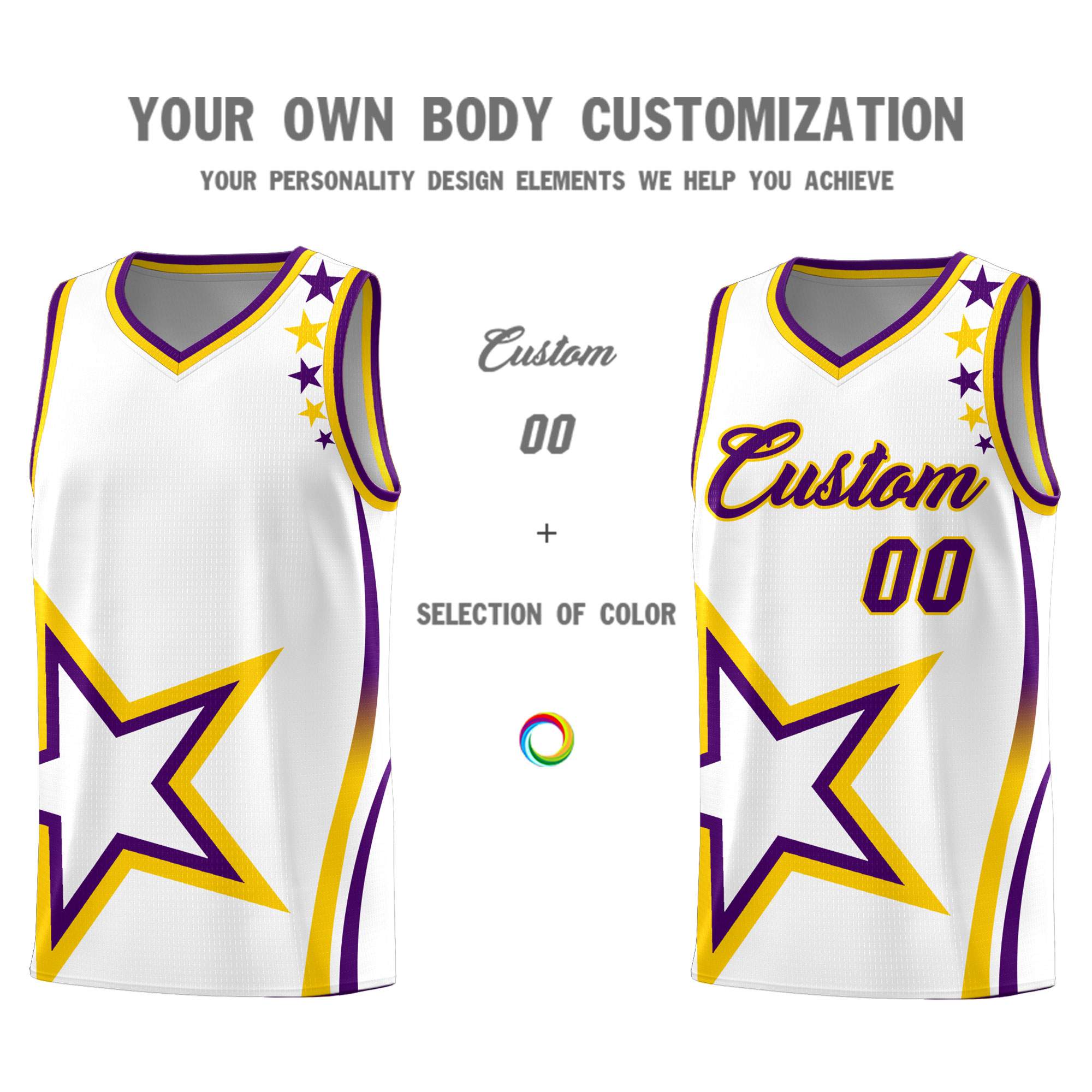 Custom Neon Green Navy-White Side Two-Tone Classic Sports Uniform Basketball Jersey |KXKSHOP