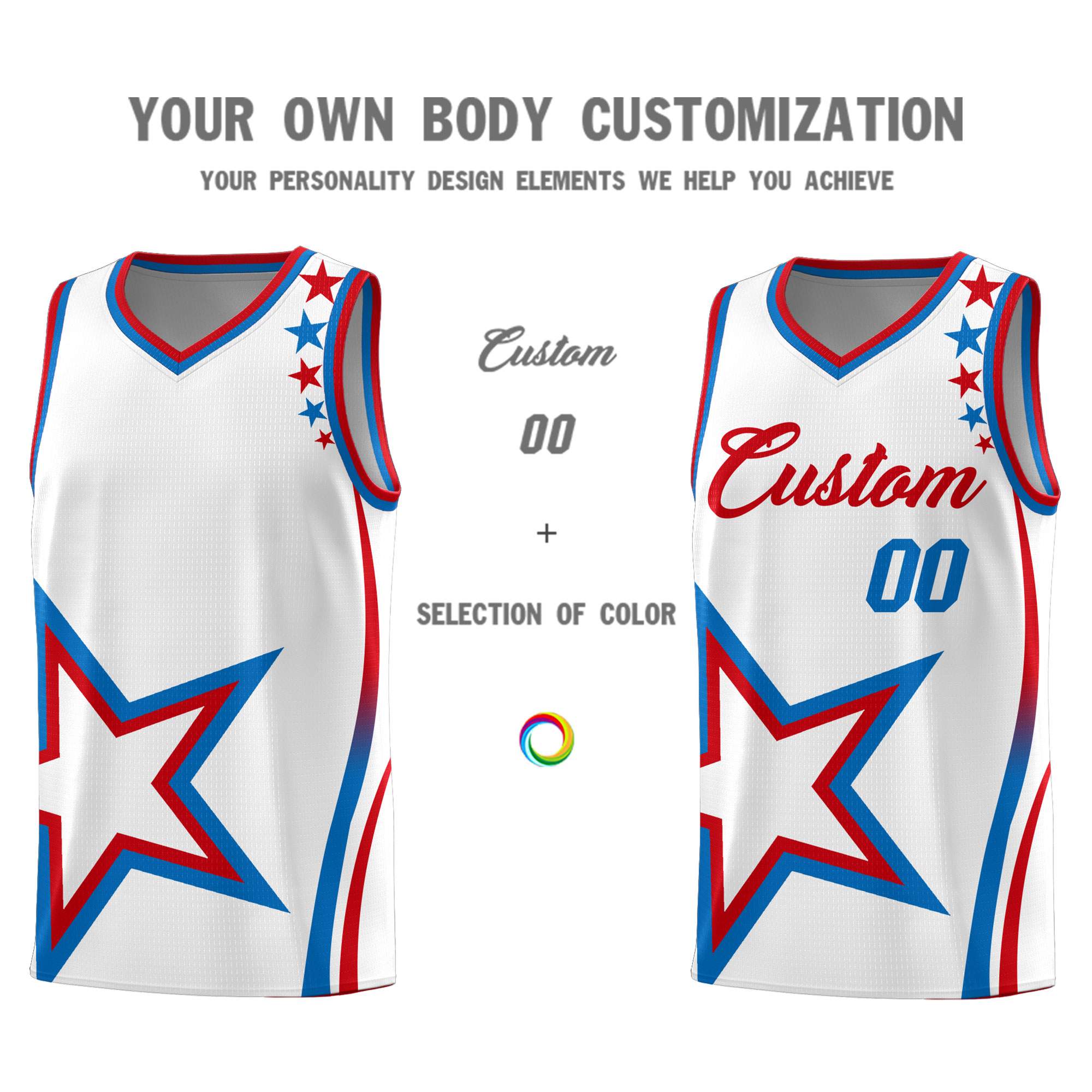 Custom Neon Green Navy-White Side Two-Tone Classic Sports Uniform Basketball Jersey |KXKSHOP