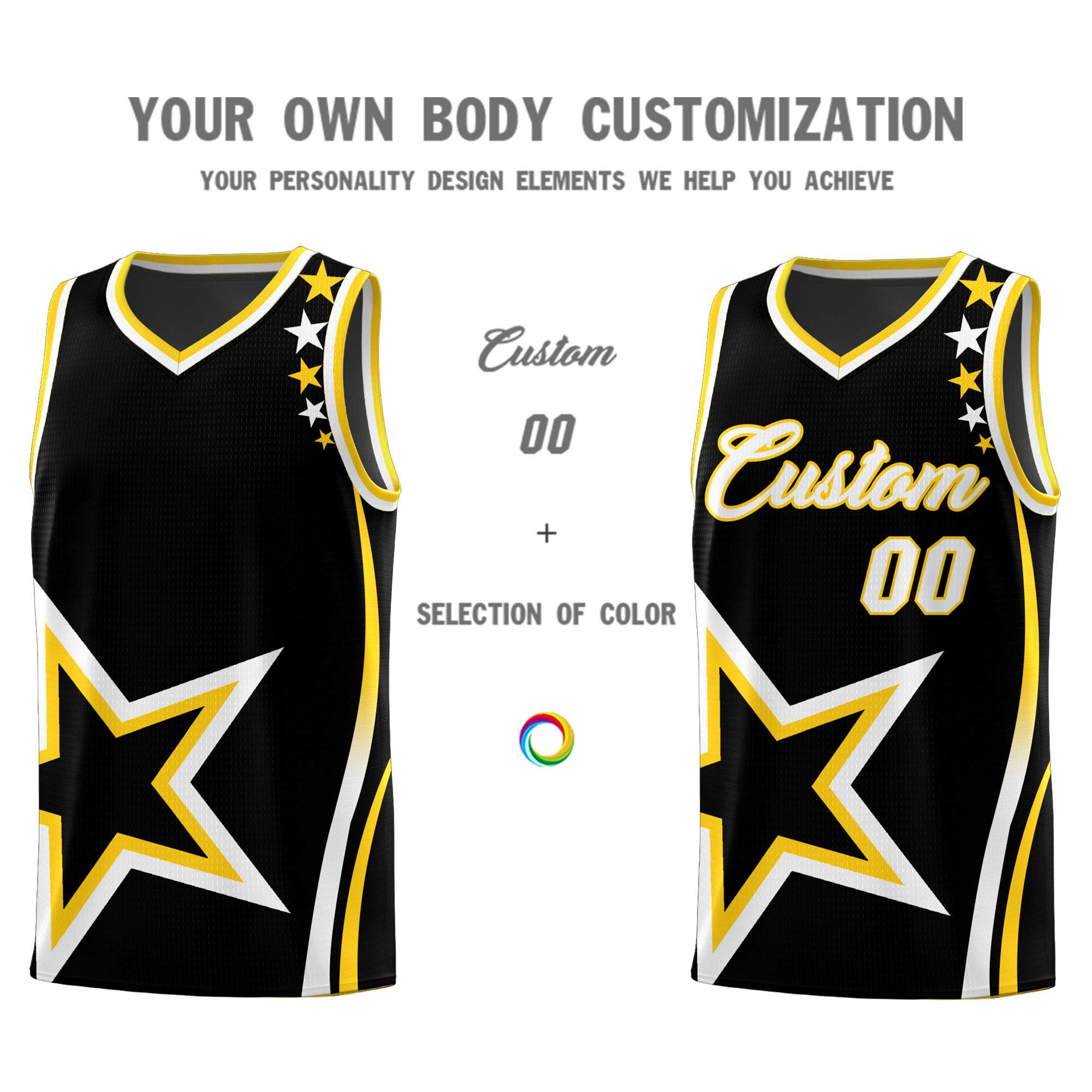 Custom Neon Green Navy-White Side Two-Tone Classic Sports Uniform Basketball Jersey |KXKSHOP