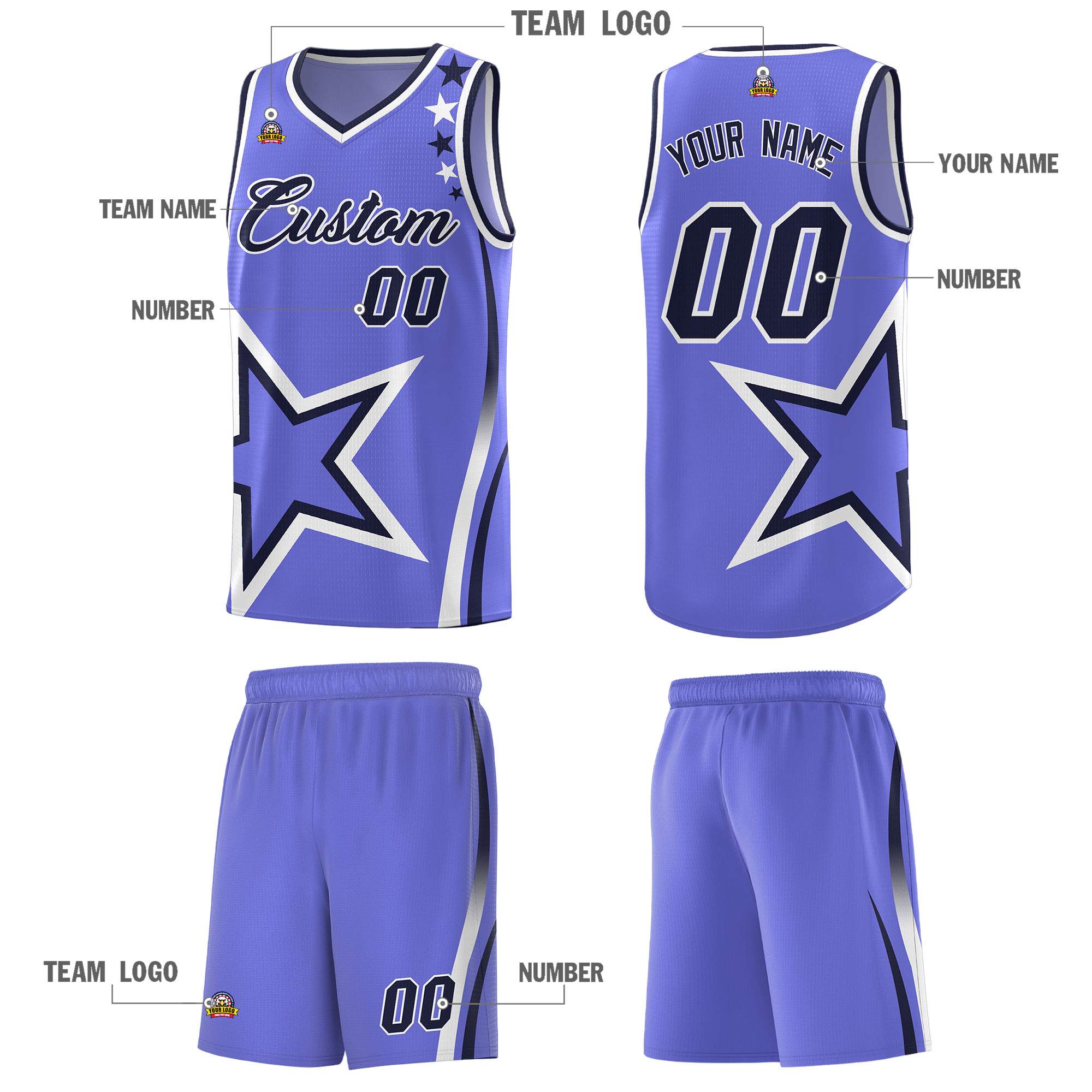 Custom Neon Green Navy-White Side Two-Tone Classic Sports Uniform Basketball Jersey |KXKSHOP