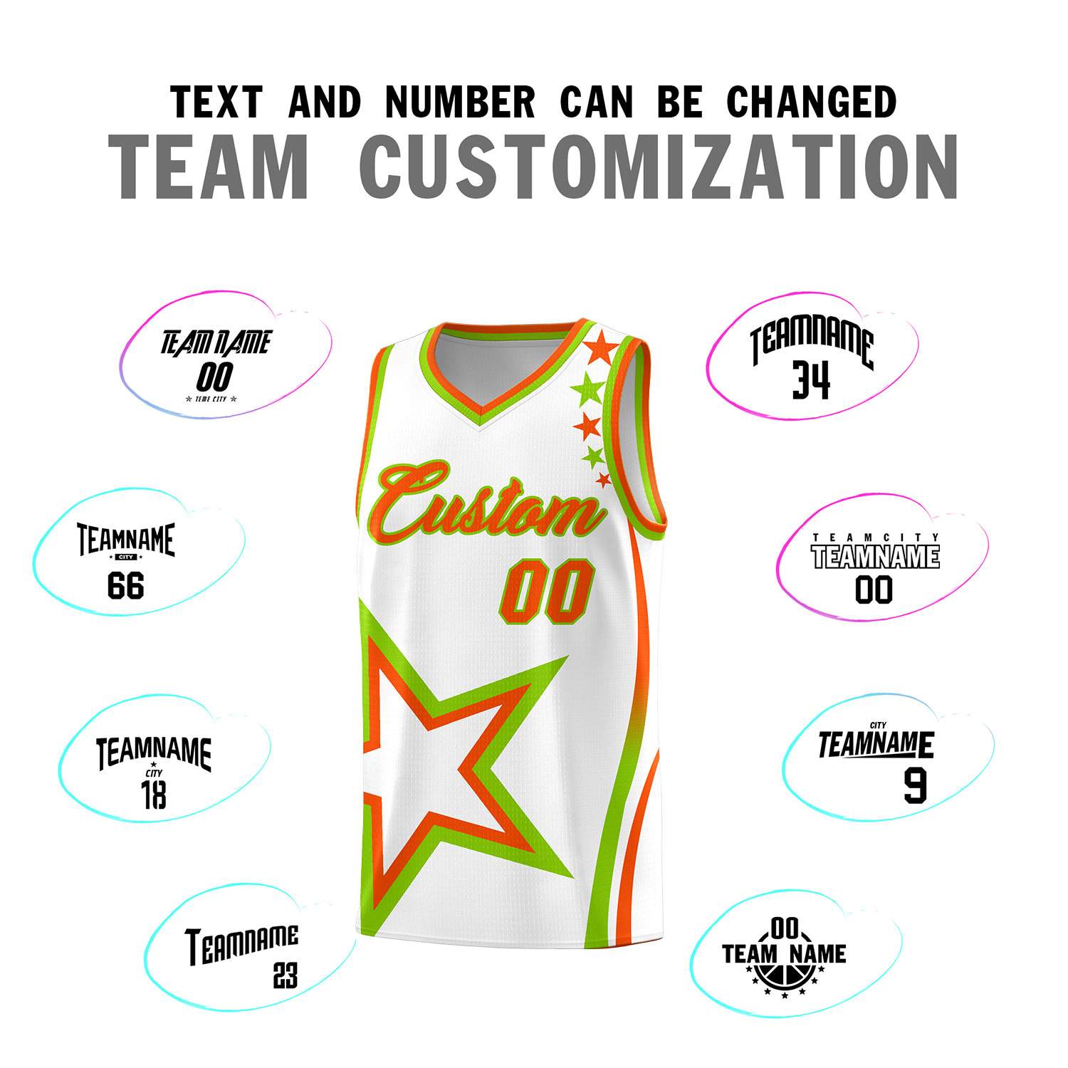 Custom Neon Green Navy-White Side Two-Tone Classic Sports Uniform Basketball Jersey |KXKSHOP