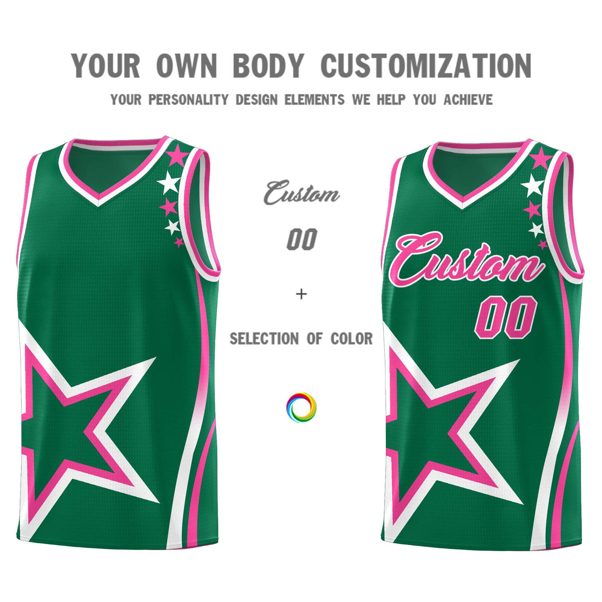 Custom Neon Green Navy-White Side Two-Tone Classic Sports Uniform Basketball Jersey |KXKSHOP