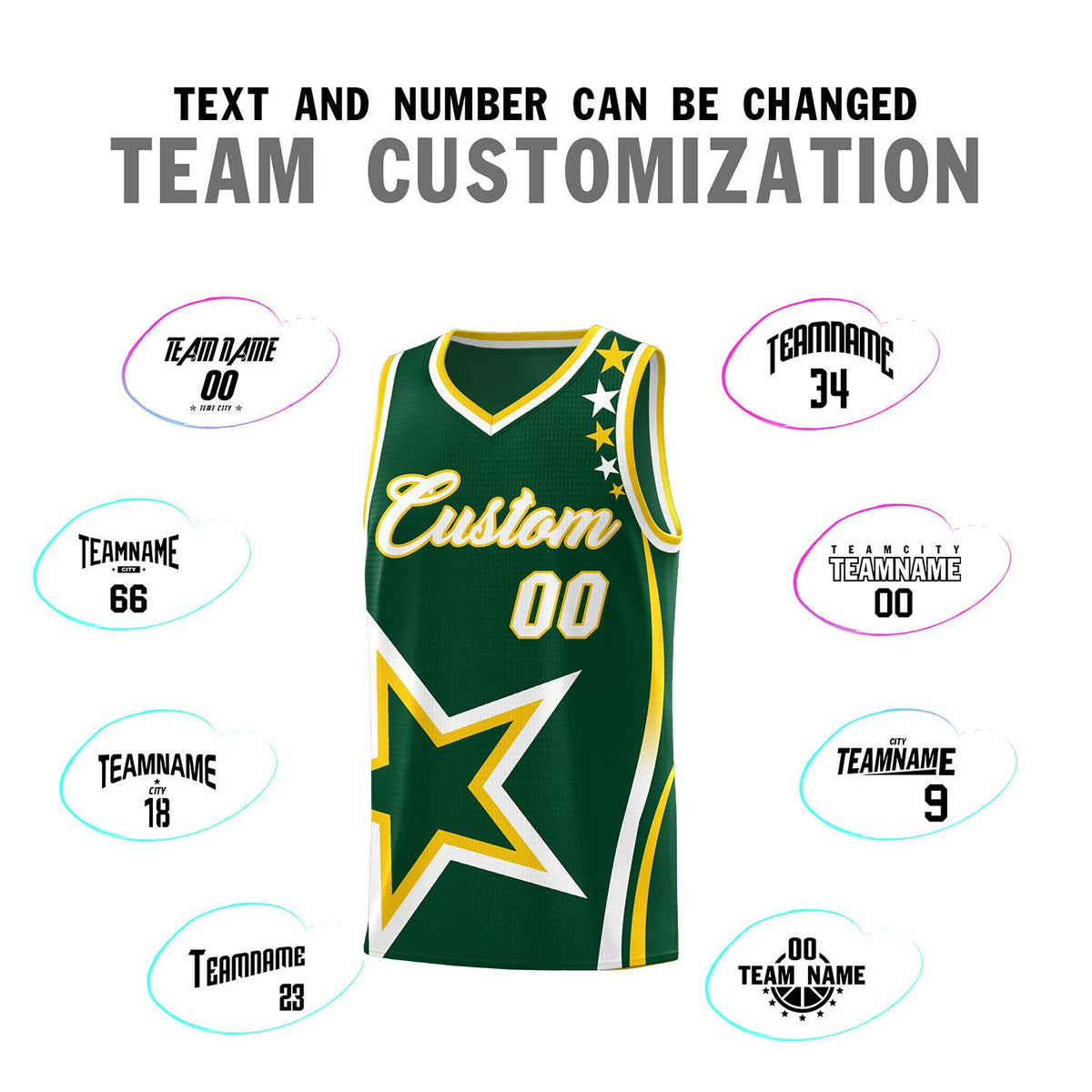 Custom Neon Green Navy-White Side Two-Tone Classic Sports Uniform Basketball Jersey |KXKSHOP