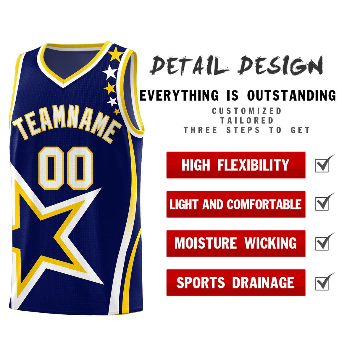 Custom Neon Green Navy-White Side Two-Tone Classic Sports Uniform Basketball Jersey |KXKSHOP